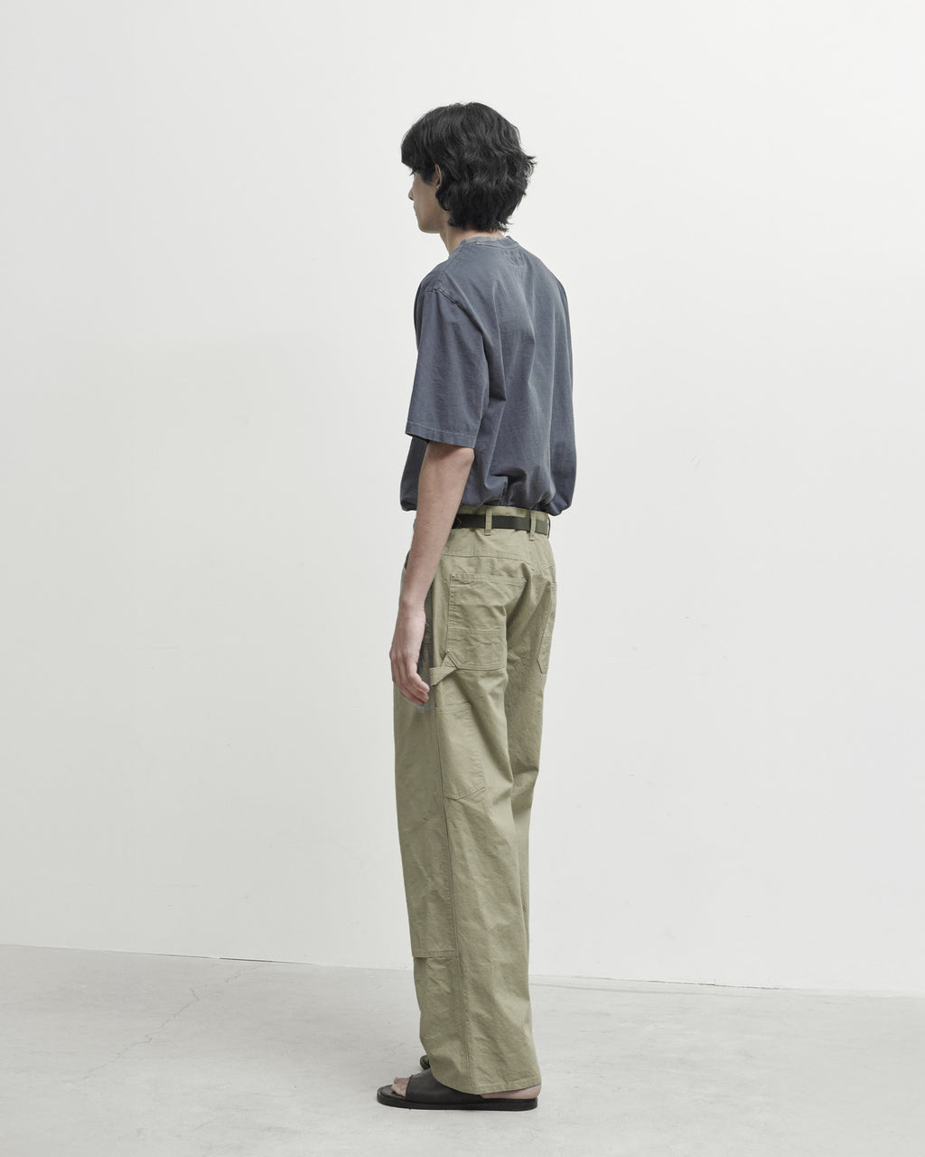Brownyard - Double Knee Pants (Olive Grey) product image 2 | TRAB K-Fashion Australia