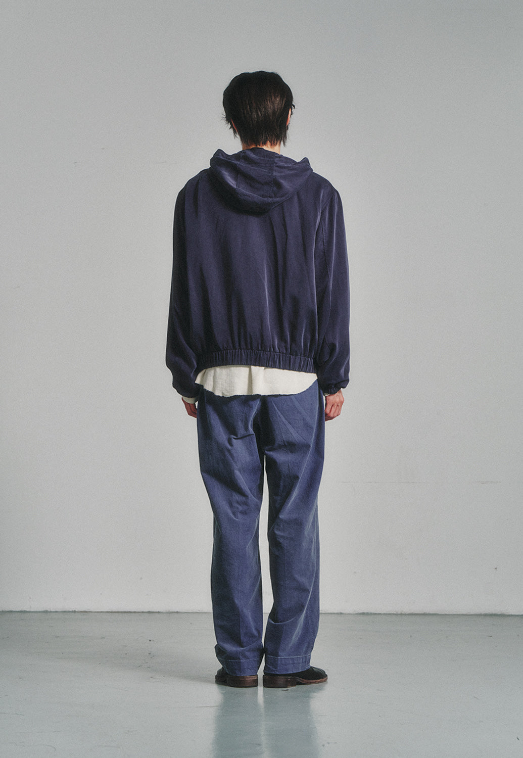 Art if acts - Cupra Hoodie Zip-up (Deep Navy) product image 4 | TRAB K-Fashion Australia