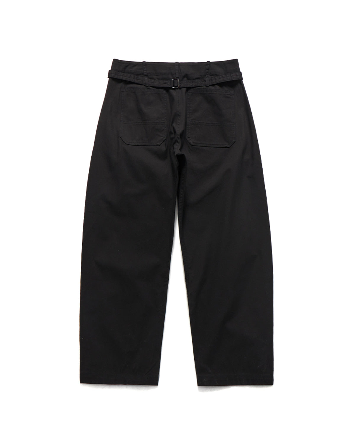 Eastlogue - Cinch Back Curved Pants (Black) product image 2 | TRAB K-Fashion Australia