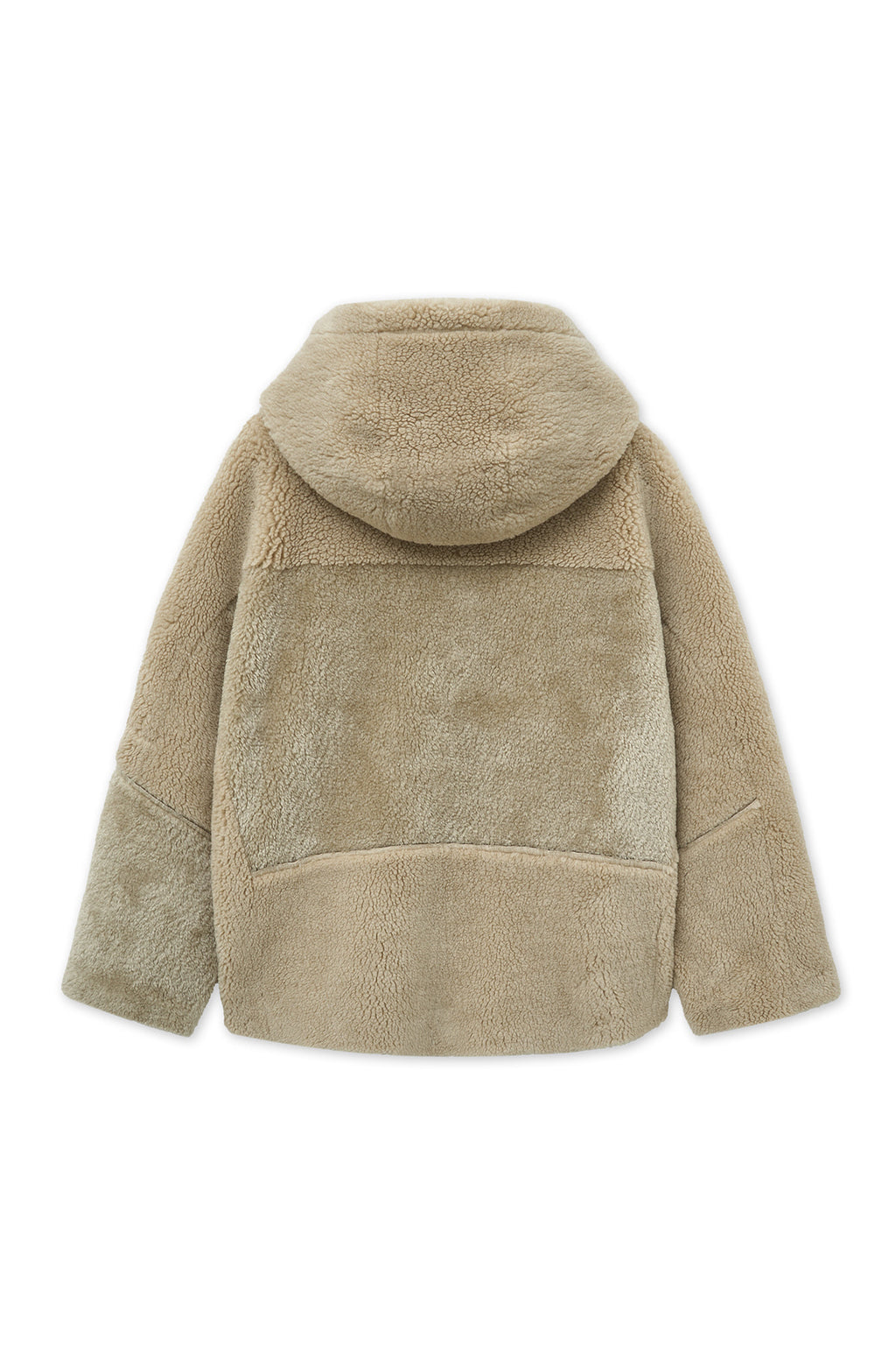 Matin Kim - Reversible Hoody Mustang (Beige) product image 4 | TRAB K-Fashion Australia