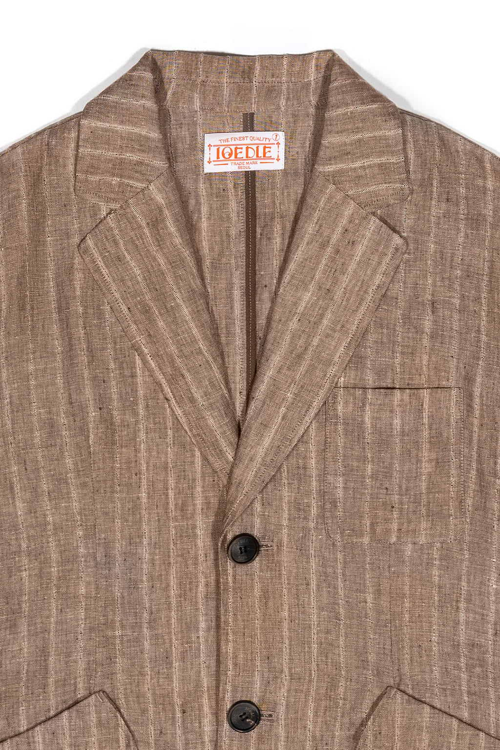 Ioedle - Linen Jacket (Brown) product image 5 | TRAB K-Fashion Australia