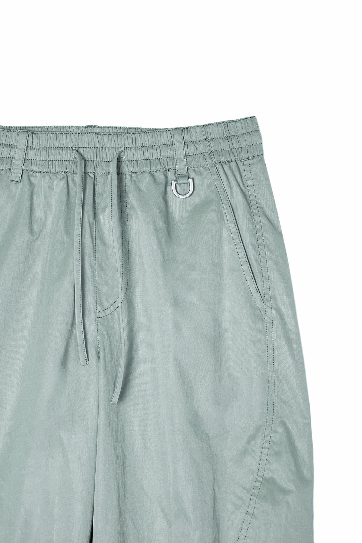 Matin Kim - Glossy Banding Track Pants (Mint) product image 4 | TRAB K-Fashion Australia