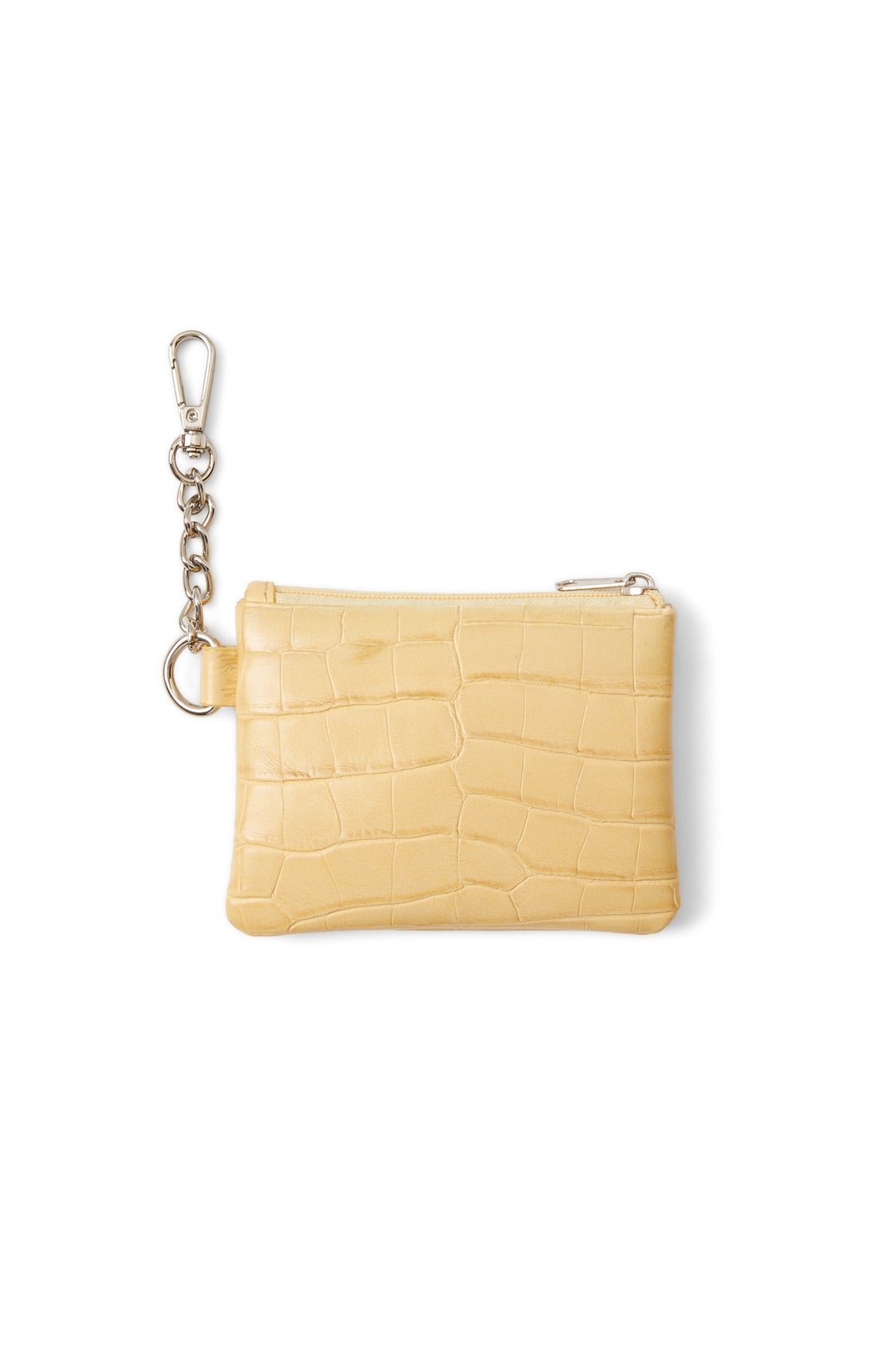 Deinet - Crocodile Pattern Two-Way Bag In Butter product image 12 | TRAB K-Fashion Australia