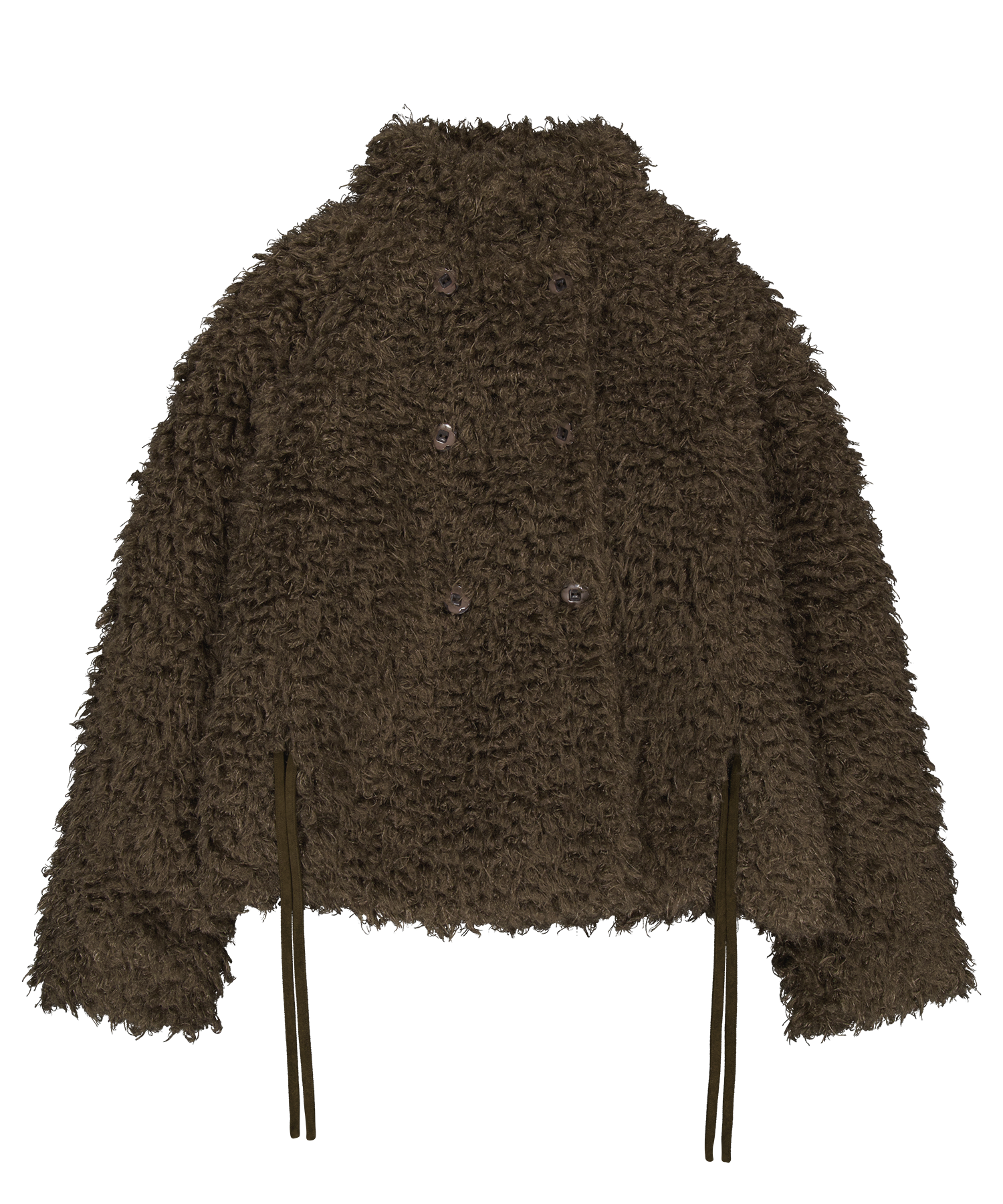 Coyseio - Hairy Fur Jacket (Brown) product image 1 | TRAB K-Fashion Australia