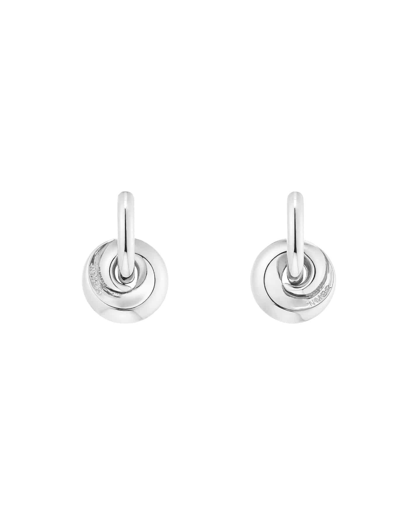Numbering - Swirl Hoop Earrings #7212 product image 7 | TRAB K-Fashion Australia