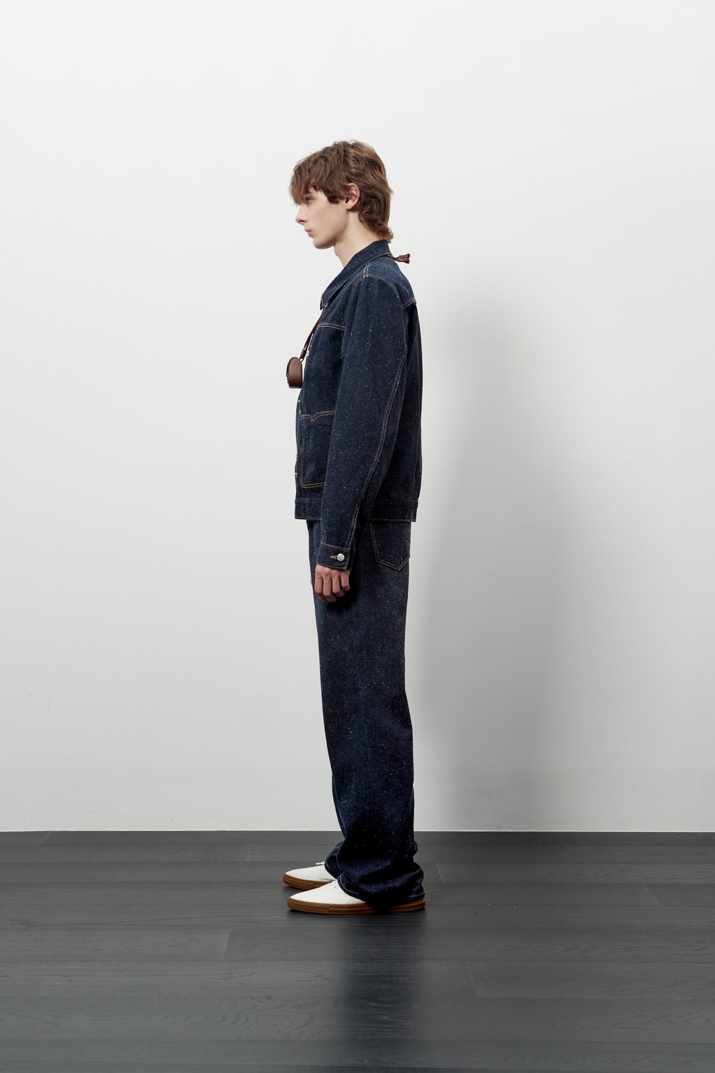 Stu - Husk Indigo Denim Jacket (Blue) product image 3 | TRAB K-Fashion Australia