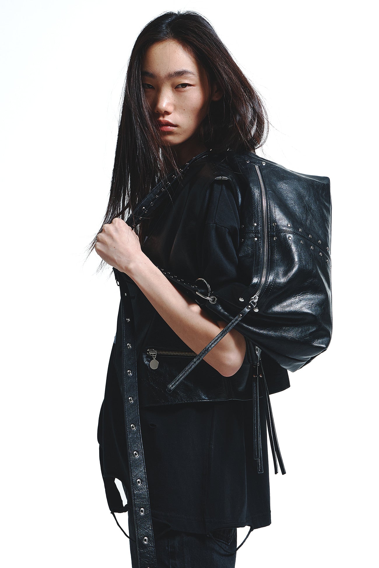 Deinet - 5way Zipper Noir Bag (Black) product image 5 | TRAB K-Fashion Australia