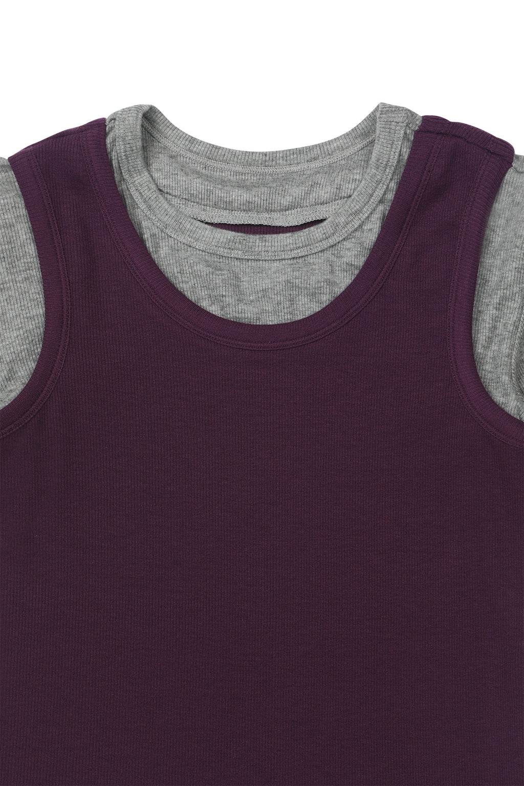 Deinet - D-Contrast T-Shirt (Purple) product image 3 | TRAB K-Fashion Australia
