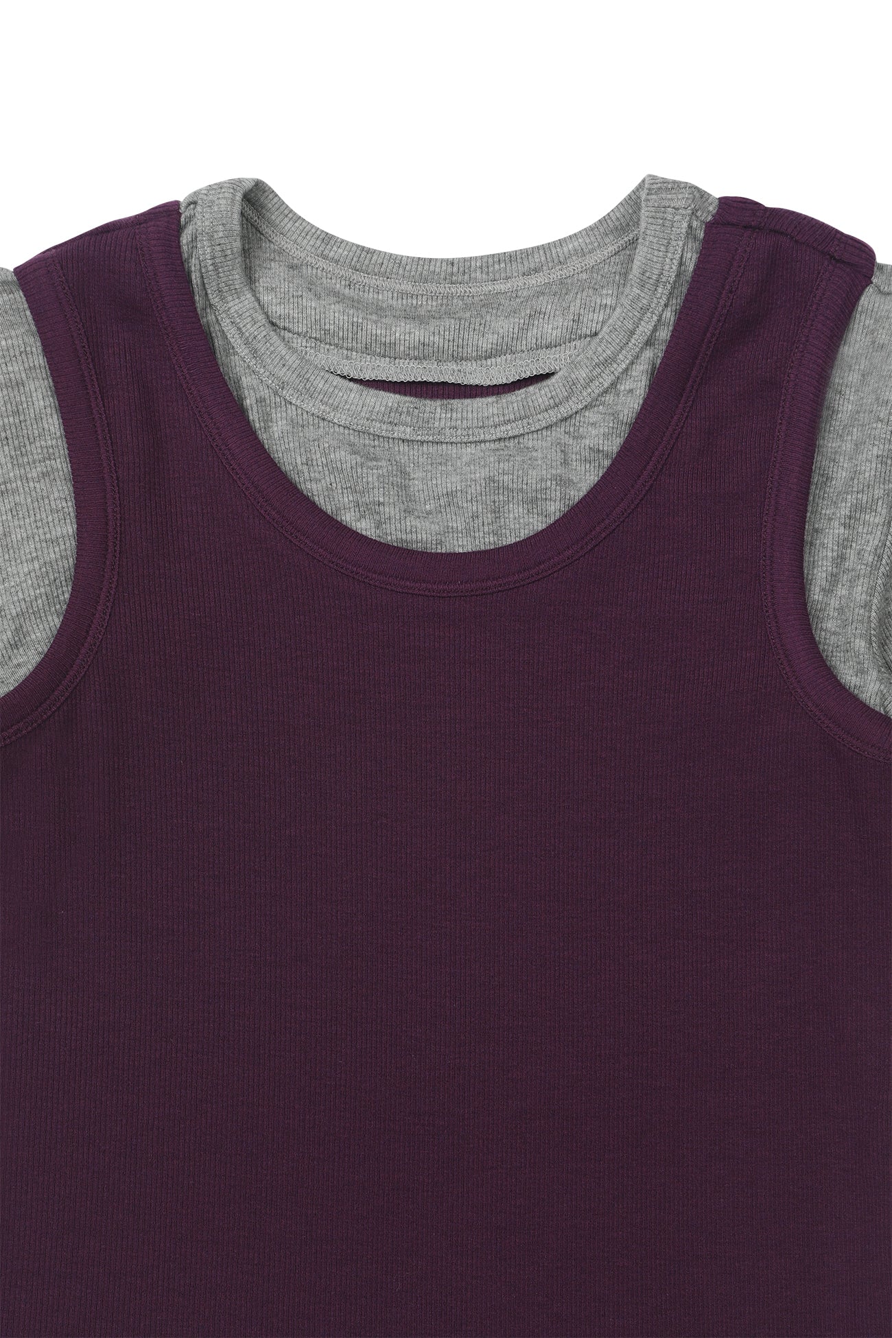 Deinet - D-Contrast T-Shirt (Purple) product image 3 | TRAB K-Fashion Australia