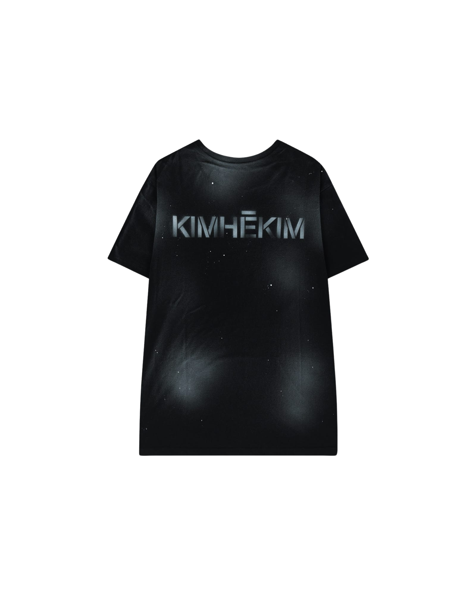 Kimhe Kim - Spray Dyed T-Shirt (Black) product image 15 | TRAB K-Fashion Australia