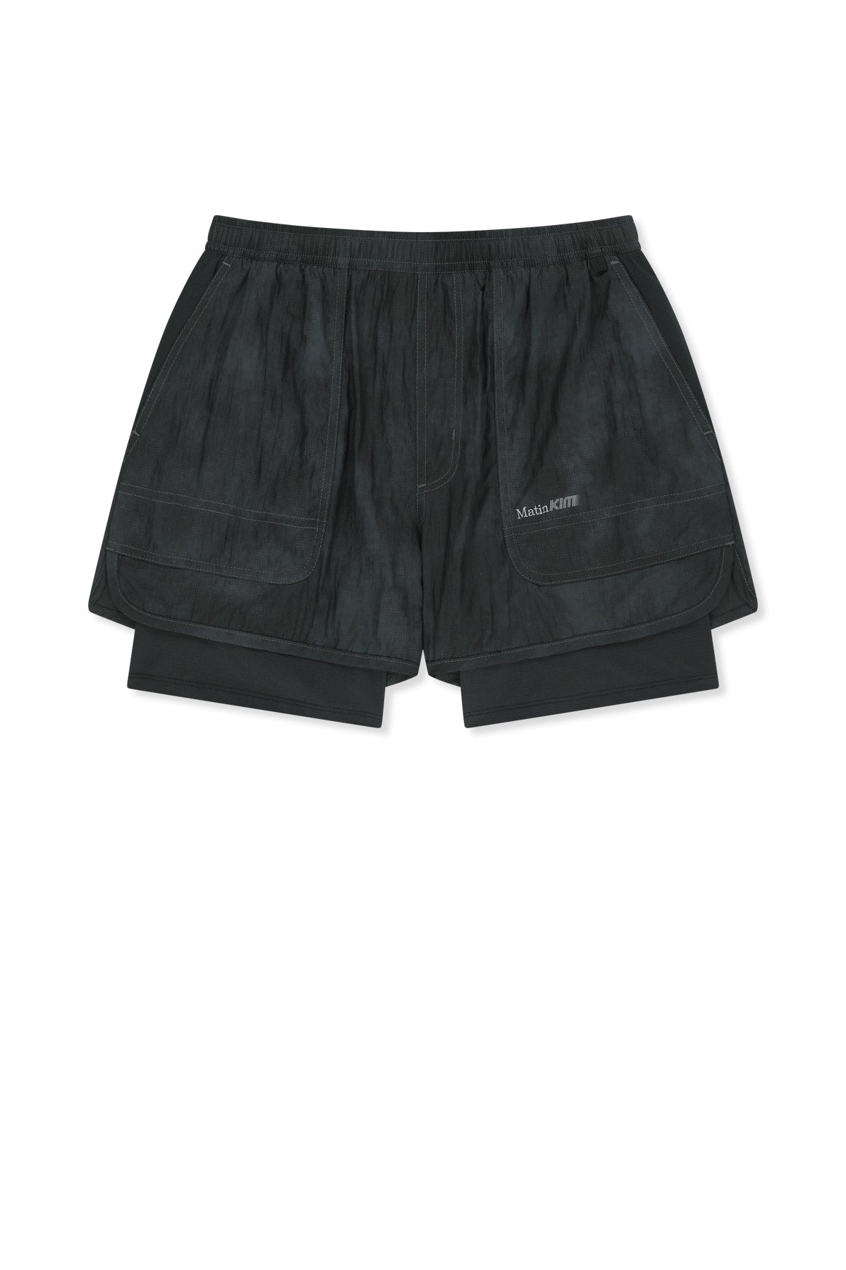 Matin Kim - Matin Pace Motion Shorts (Black) product image 1 | TRAB K-Fashion Australia