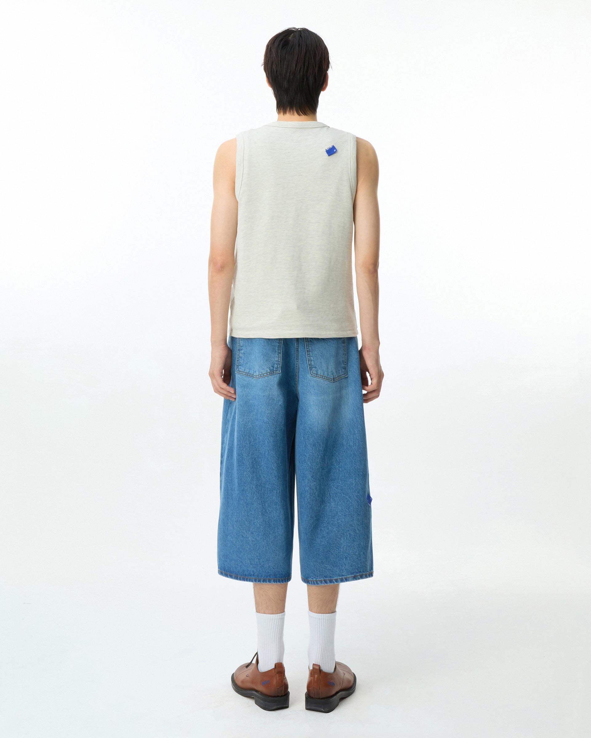 Ader Error - Sig; BL Tag sleeveless 01 (Oatmeal) product image 15 | TRAB K-Fashion Australia