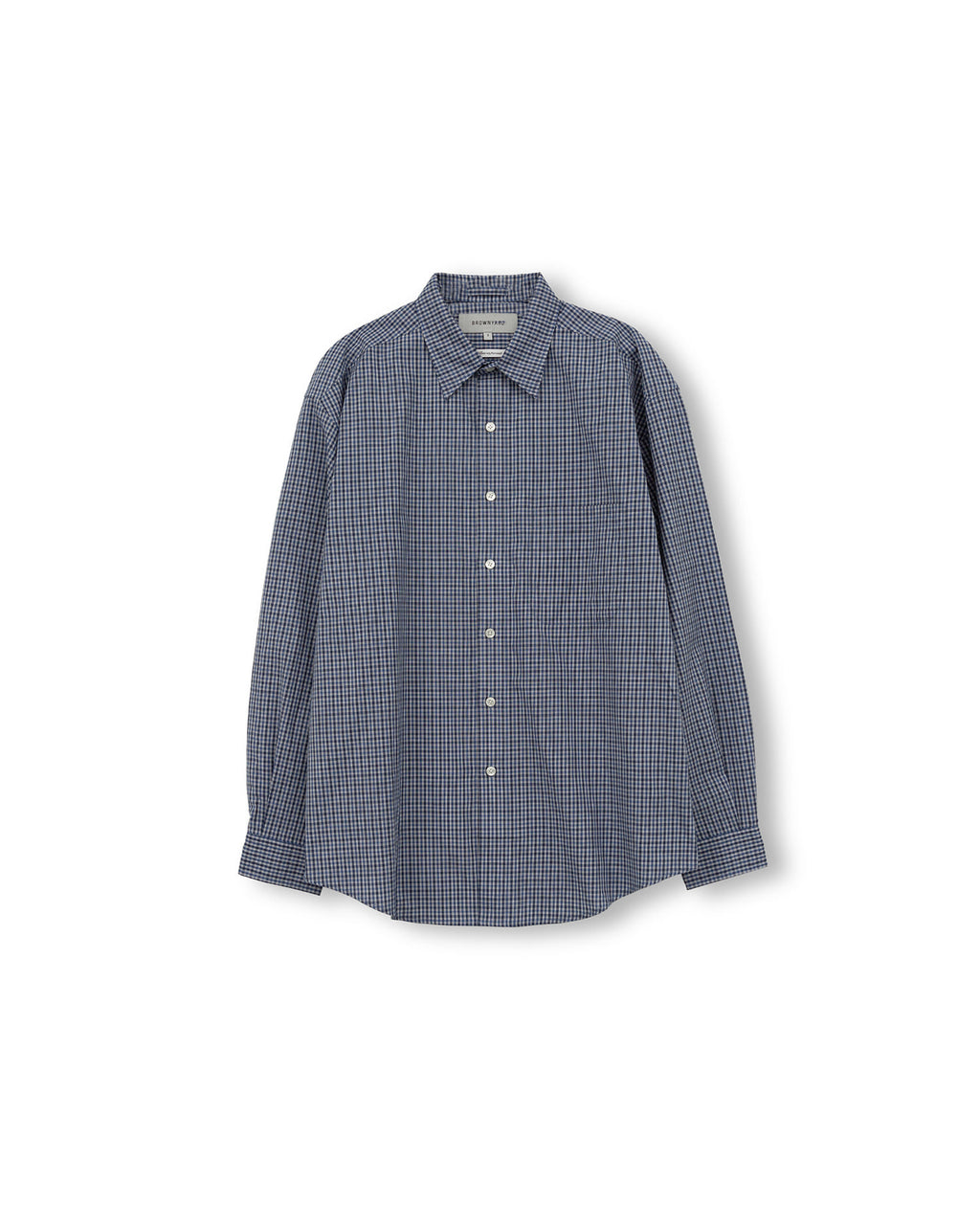 Brownyard - Steady Shirt (Blue Check) product image 4 | TRAB K-Fashion Australia