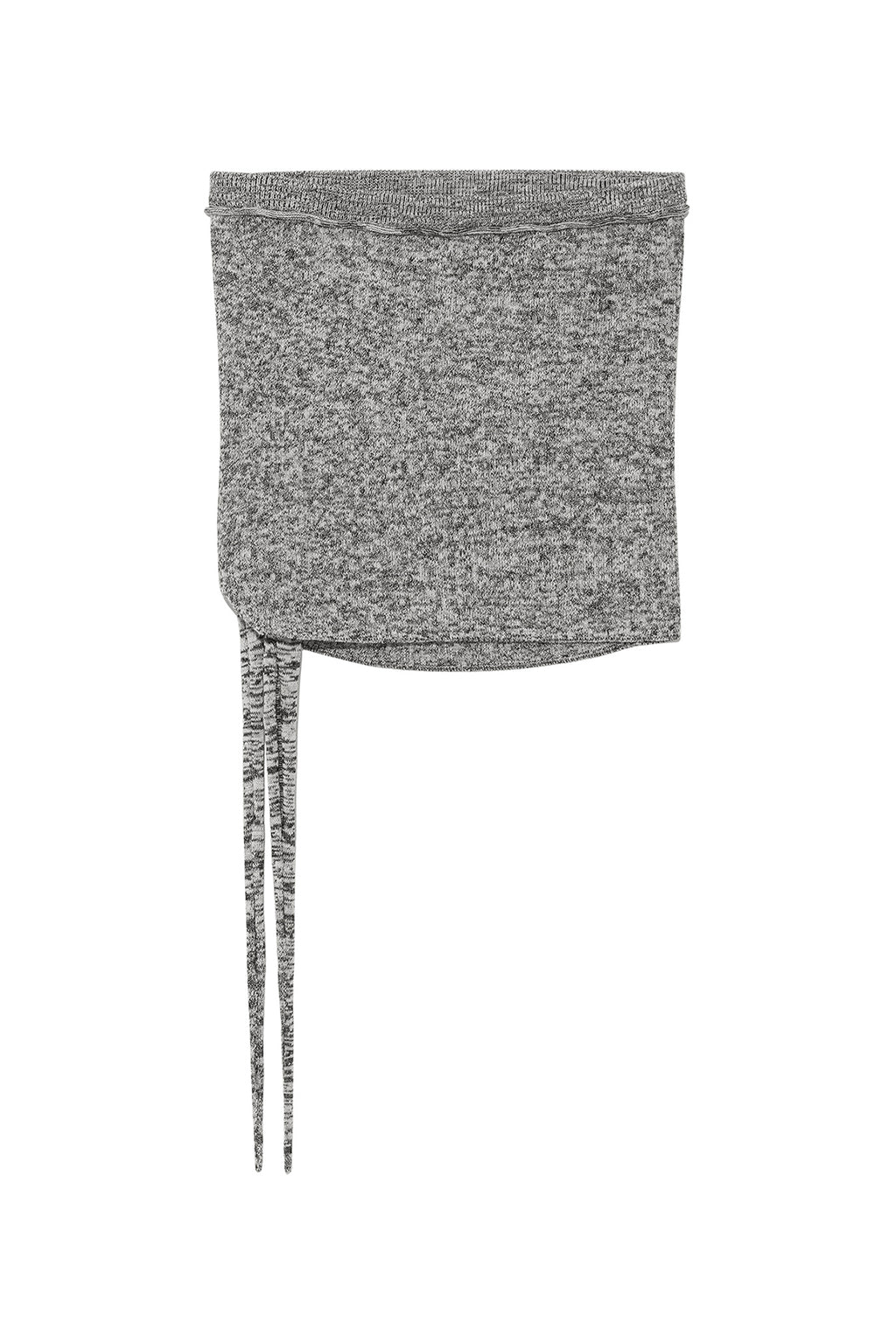 Matin Kim - Side String Tube Top (Black) product image 2 | TRAB K-Fashion Australia