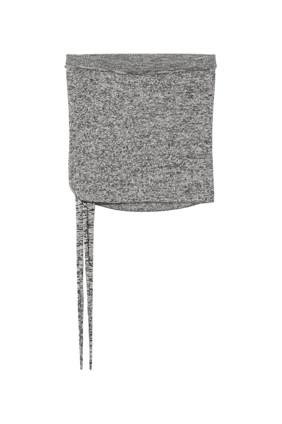 Matin Kim - Side String Tube Top (Black) product image 2 | TRAB K-Fashion Australia