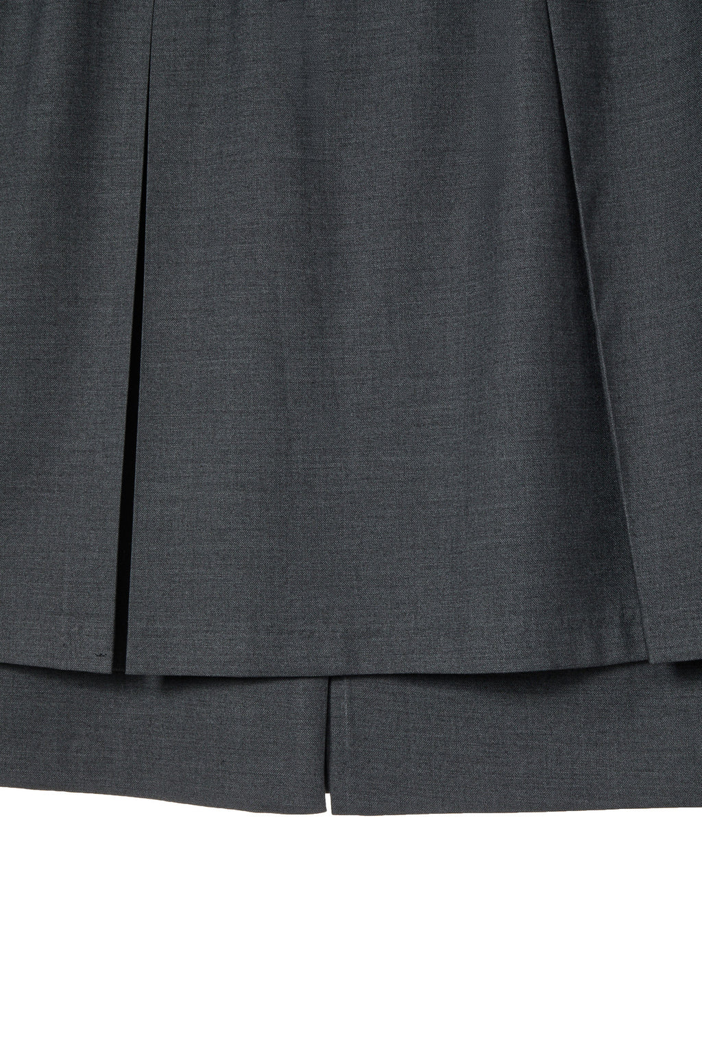 Deinet - Raw Edge Layered Midi Skirt (Charcoal) product image 5 | TRAB K-Fashion Australia