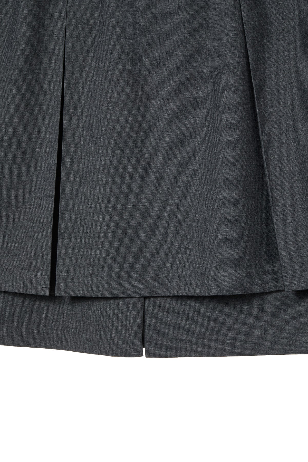 Deinet - Raw Edge Layered Midi Skirt (Charcoal) product image 5 | TRAB K-Fashion Australia