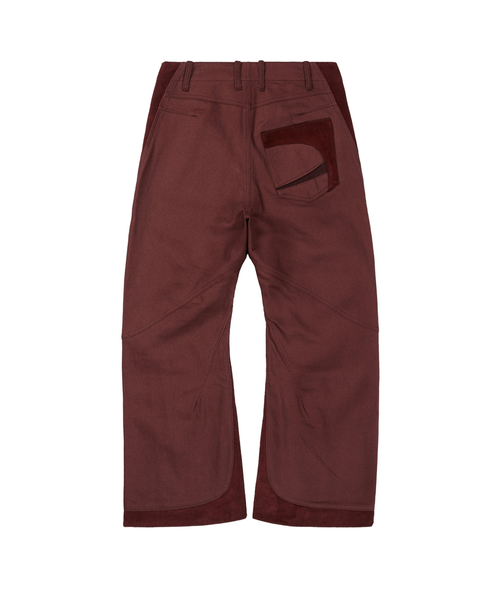 XLIM - Ep.10 01 Trousers (Burgundy) product image 9 | TRAB K-Fashion Australia