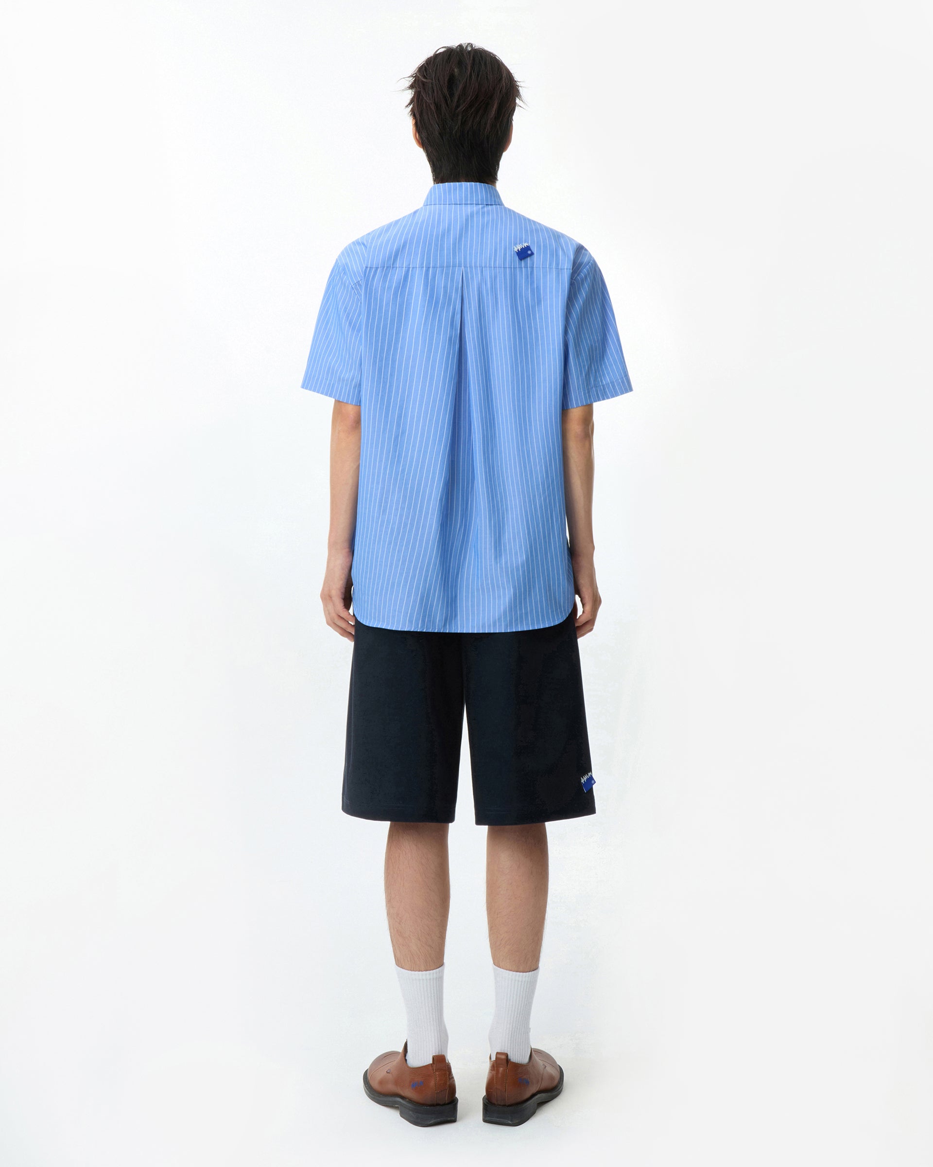 Ader Error - Sig; BL Tag half sleeve shirts 01 (Stripe) product image 16 | TRAB K-Fashion Australia
