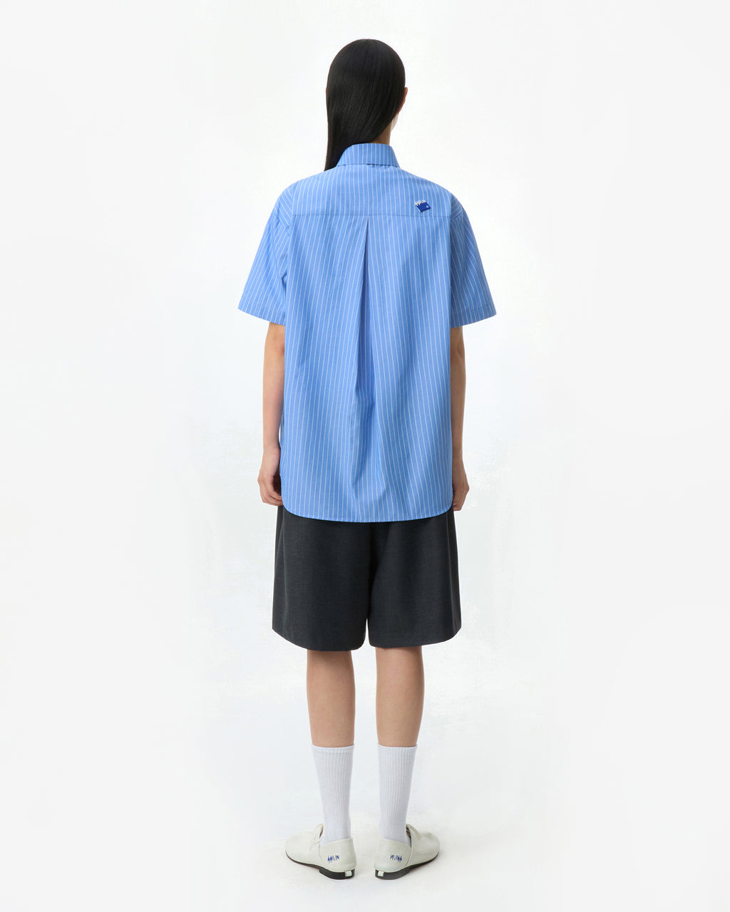 Ader Error - Sig; BL Tag half sleeve shirts 01 (Stripe) product image 5 | TRAB K-Fashion Australia