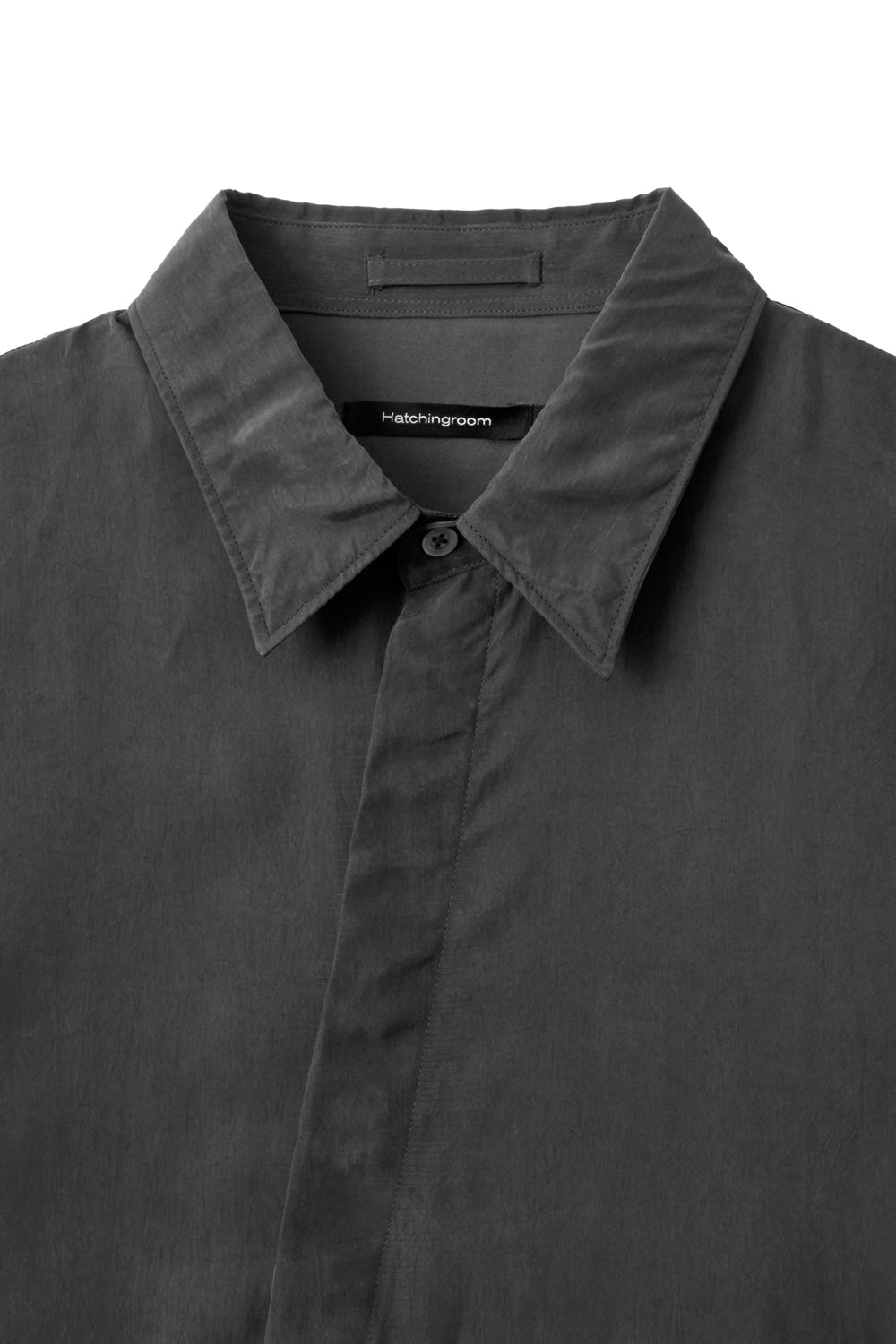 Hatchingroom - Slash Shirt Cupro (Blue Charcoal) product image 3 | TRAB K-Fashion Australia