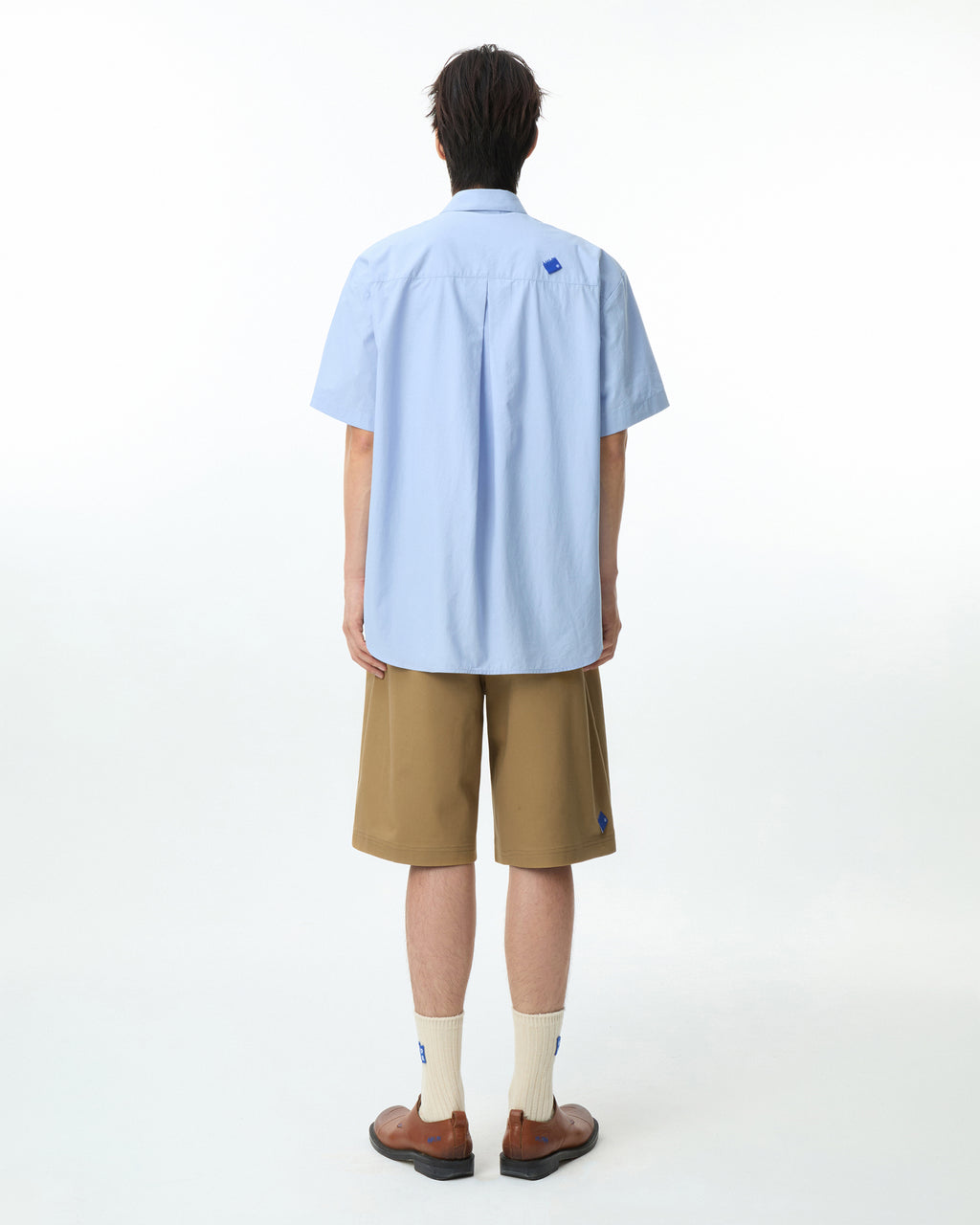 Ader Error - Sig; BL Tag half sleeve shirts 01 (Sky blue) product image 16 | TRAB K-Fashion Australia