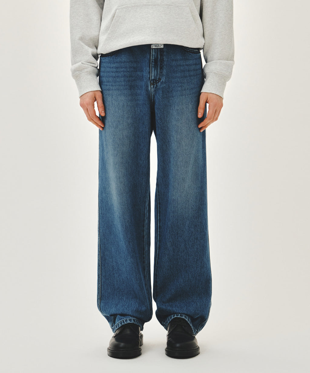 Marithe & Francois Girbaud - New M High Straight Denim Pants (Blue) product image 1 | TRAB K-Fashion Australia