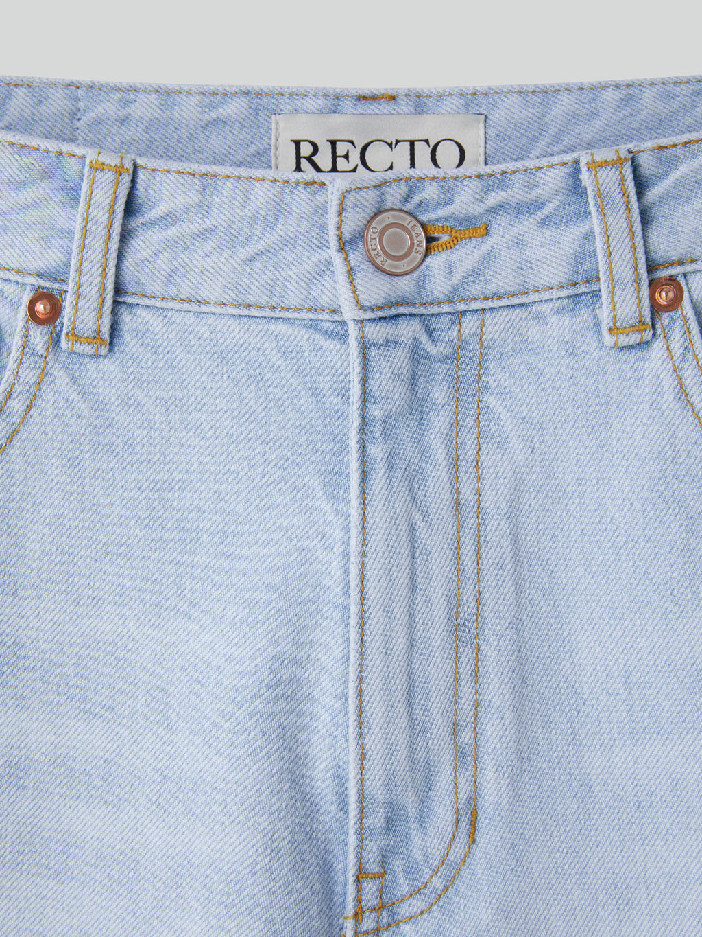 Recto - Light Washed Flare Denim (Ice Blue) product image 5 | TRAB K-Fashion Australia
