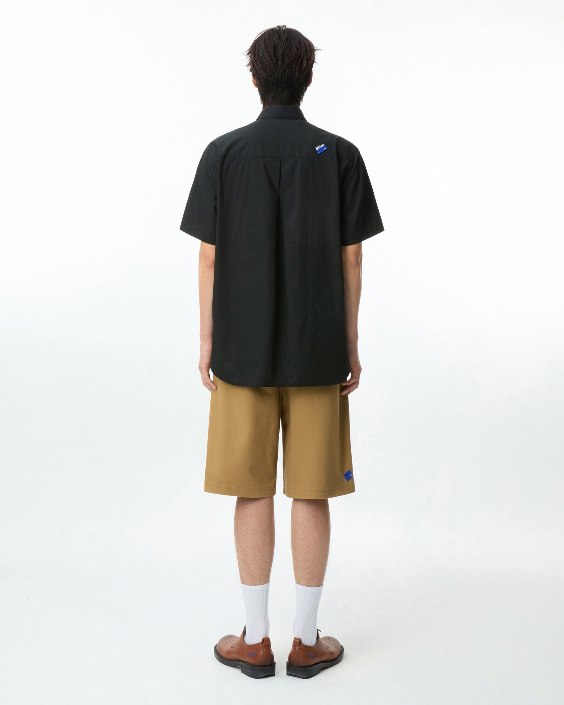 Ader Error - Sig; BL Tag half sleeve shirts 01 (Noir) product image 17 | TRAB K-Fashion Australia