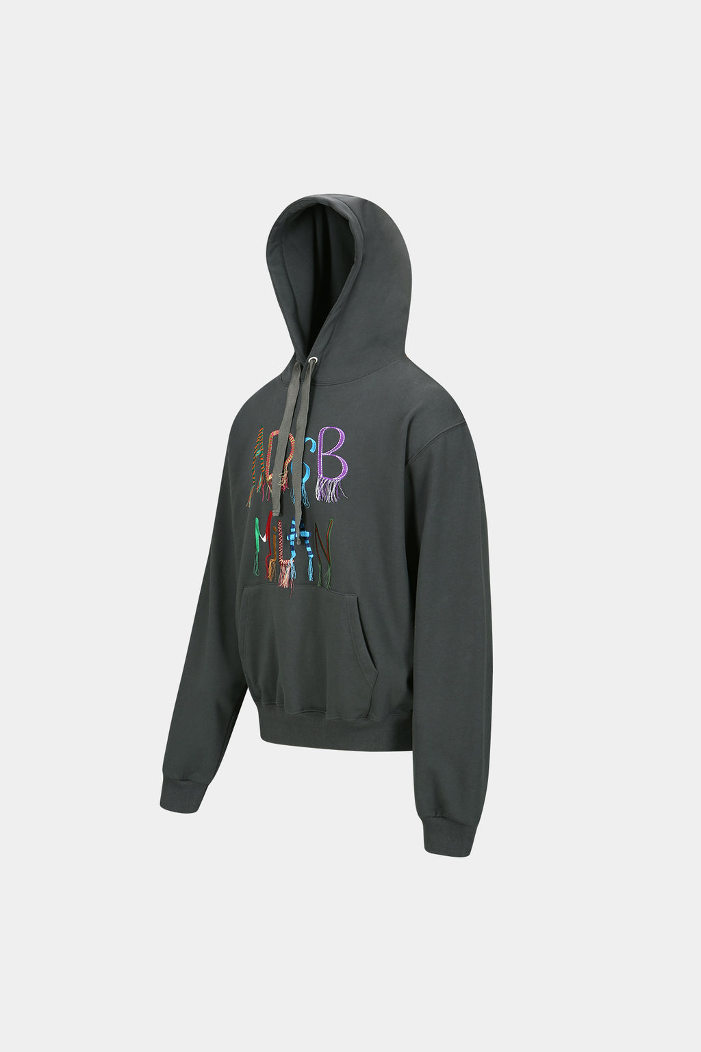 Andersson Bell - (essential) Unisex Adsb Milan Embroidery Hoodie (Charcoal) product image 9 | TRAB K-Fashion Australia