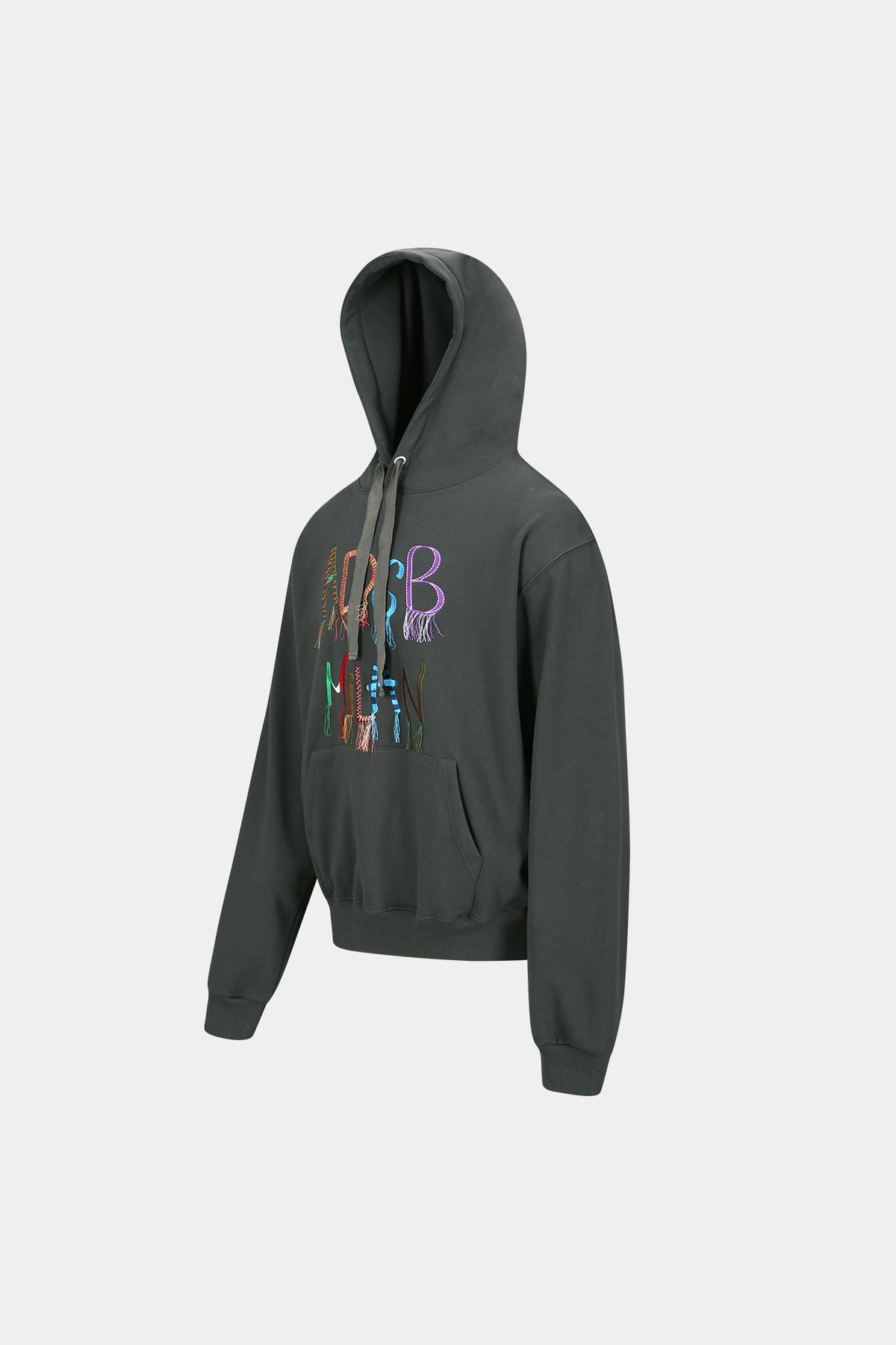 Andersson Bell - (essential) Unisex Adsb Milan Embroidery Hoodie (Charcoal) product image 9 | TRAB K-Fashion Australia