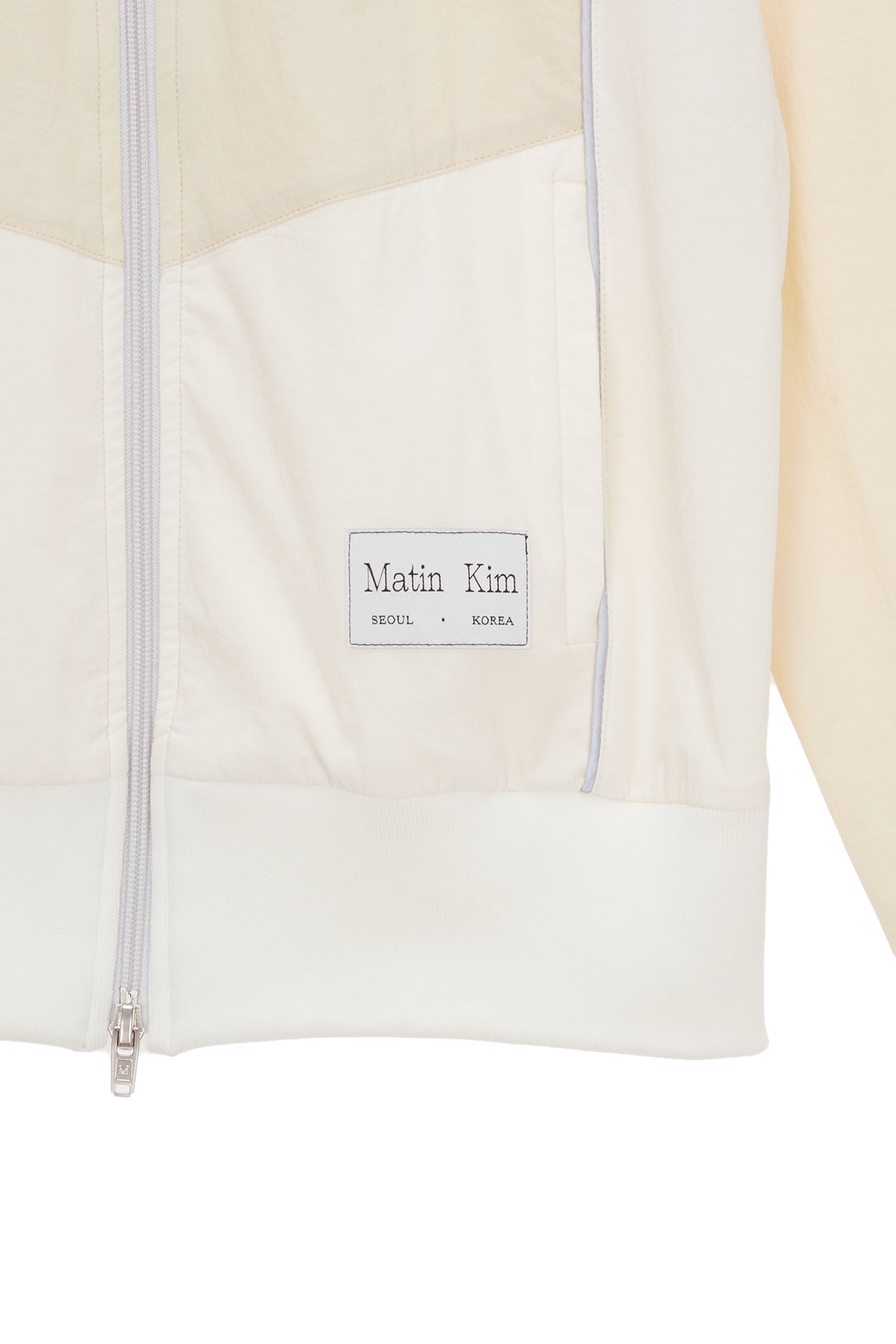 Matin Kim - Piping Track Jumper (Light Yellow) product image 4 | TRAB K-Fashion Australia