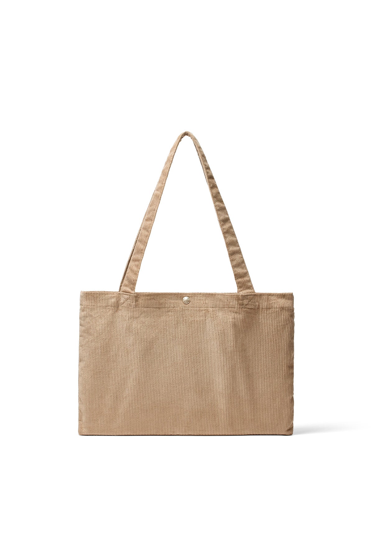 Matin Kim - Matin Corduroy Middle Ecobag (Khaki Grey) product image 4 | TRAB K-Fashion Australia