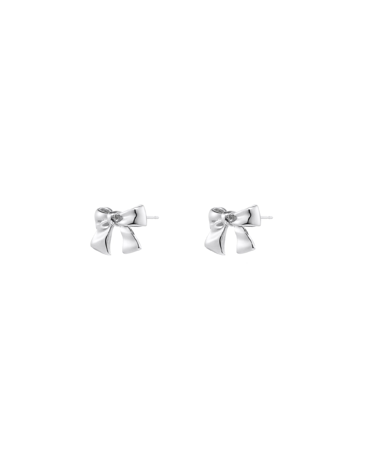 Numbering - Ribbon Stud Earrings #7118 product image 5 | TRAB K-Fashion Australia