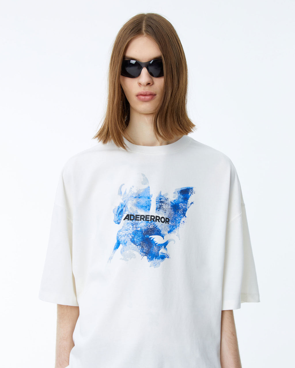Ader Error - Azure t-shirt (Off white) product image 2 | TRAB K-Fashion Australia