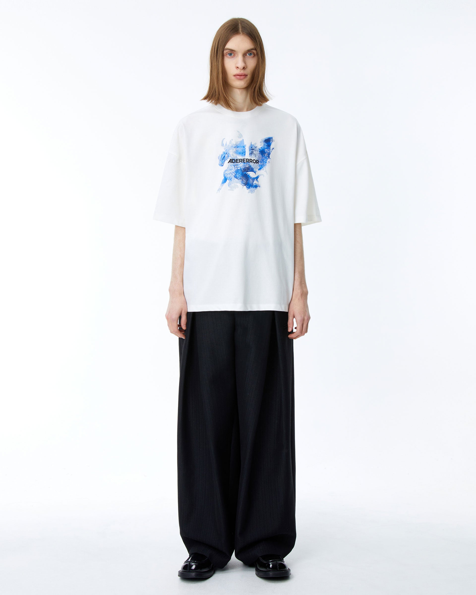 Ader Error - Azure t-shirt (Off white) product image 3 | TRAB K-Fashion Australia
