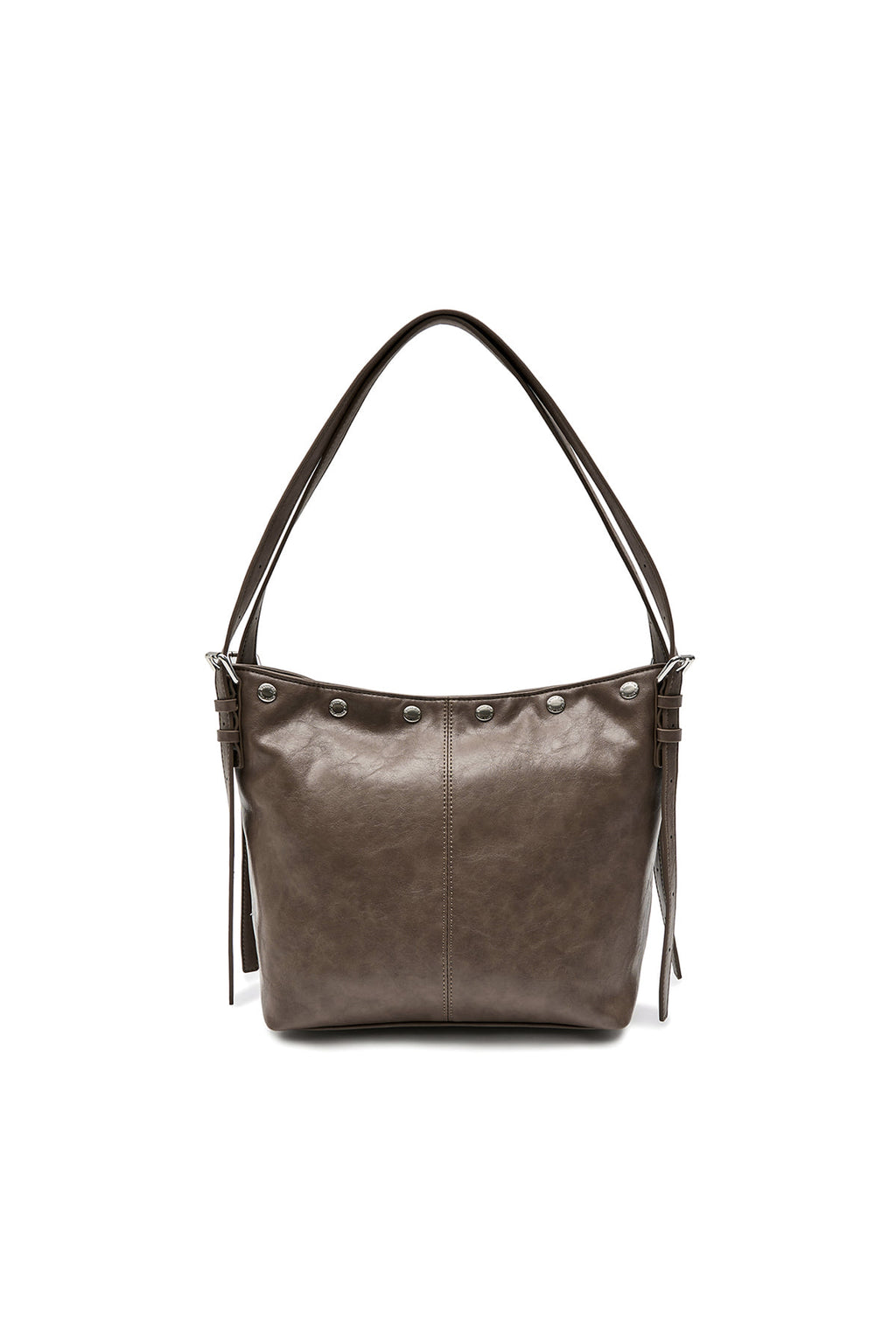 Matin Kim - Matin Stud Point Small Shoulder Bag (Cocoa) product image 5 | TRAB K-Fashion Australia
