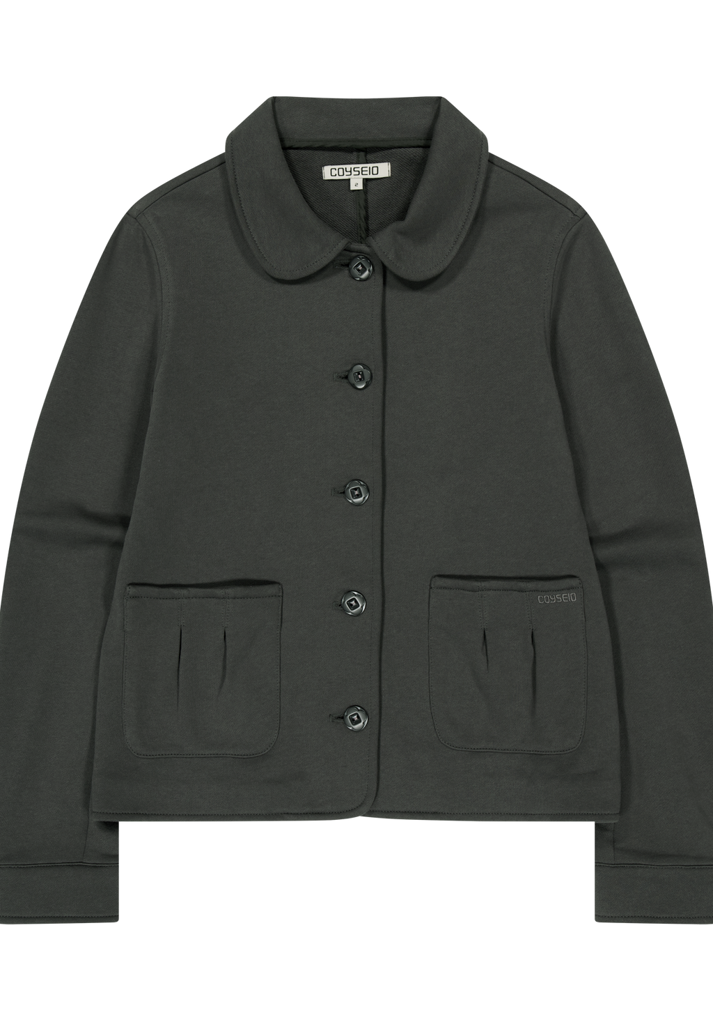 Coyseio - Cozy Sweat Jacket (Charcoal) product image 2 | TRAB K-Fashion Australia