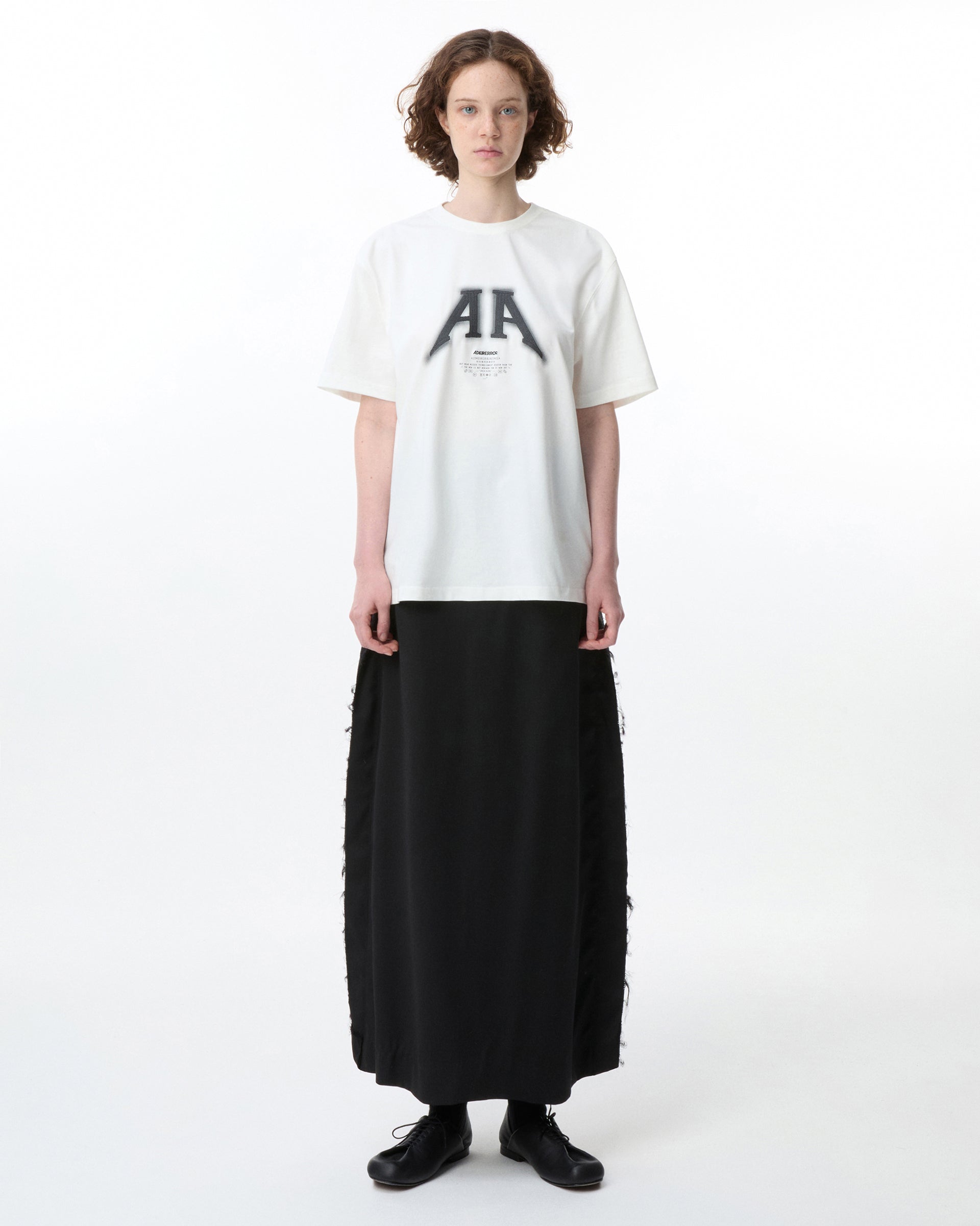 Ader Error - Nolc logo t-shirt (Off white) product image 3 | TRAB K-Fashion Australia