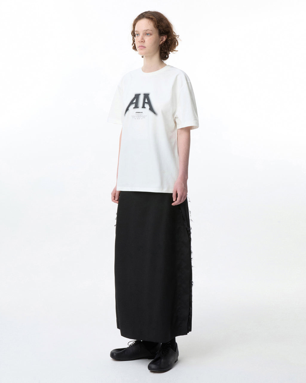 Ader Error - Nolc logo t-shirt (Off white) product image 4 | TRAB K-Fashion Australia
