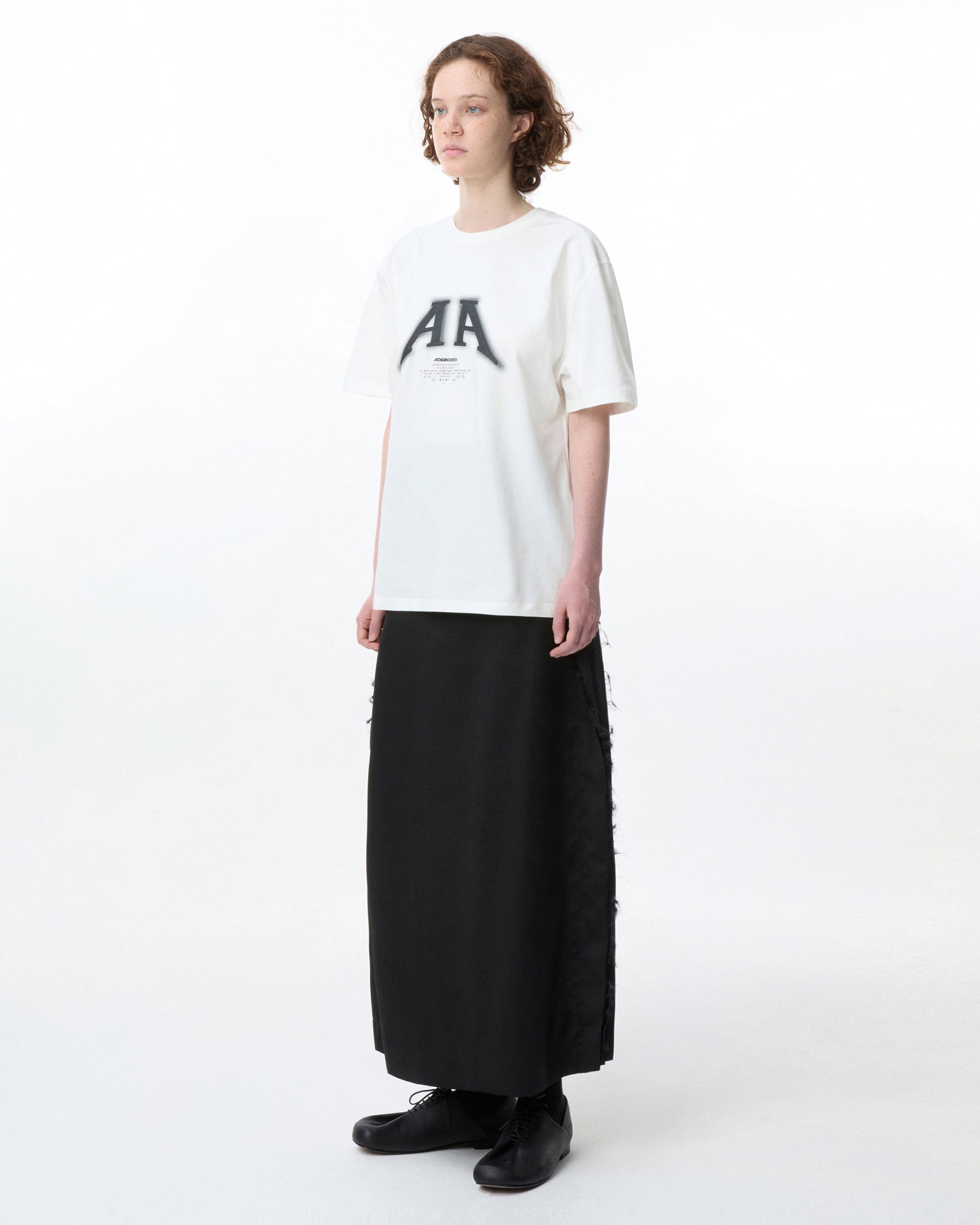 Ader Error - Nolc logo t-shirt (Off white) product image 4 | TRAB K-Fashion Australia