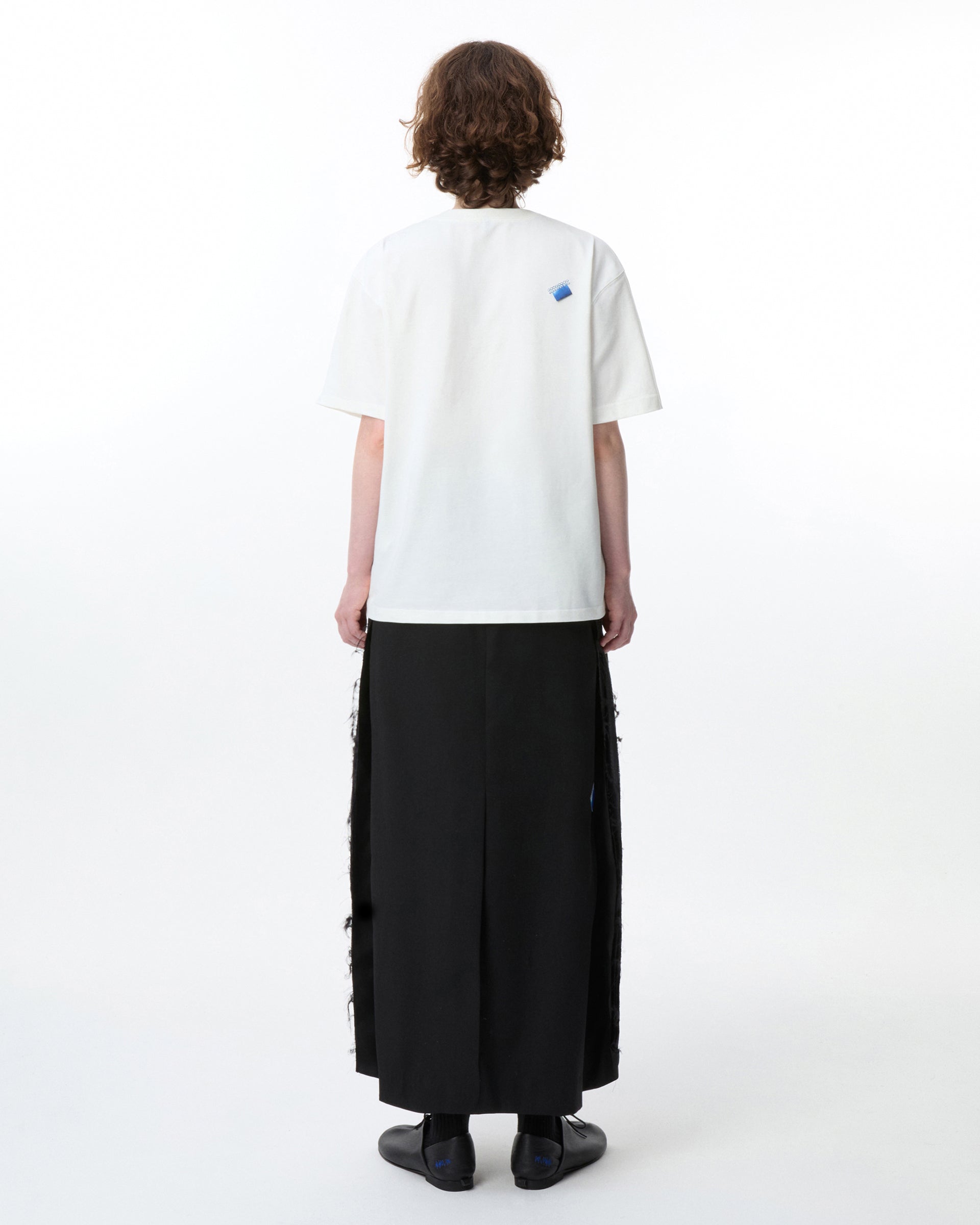 Ader Error - Nolc logo t-shirt (Off white) product image 5 | TRAB K-Fashion Australia