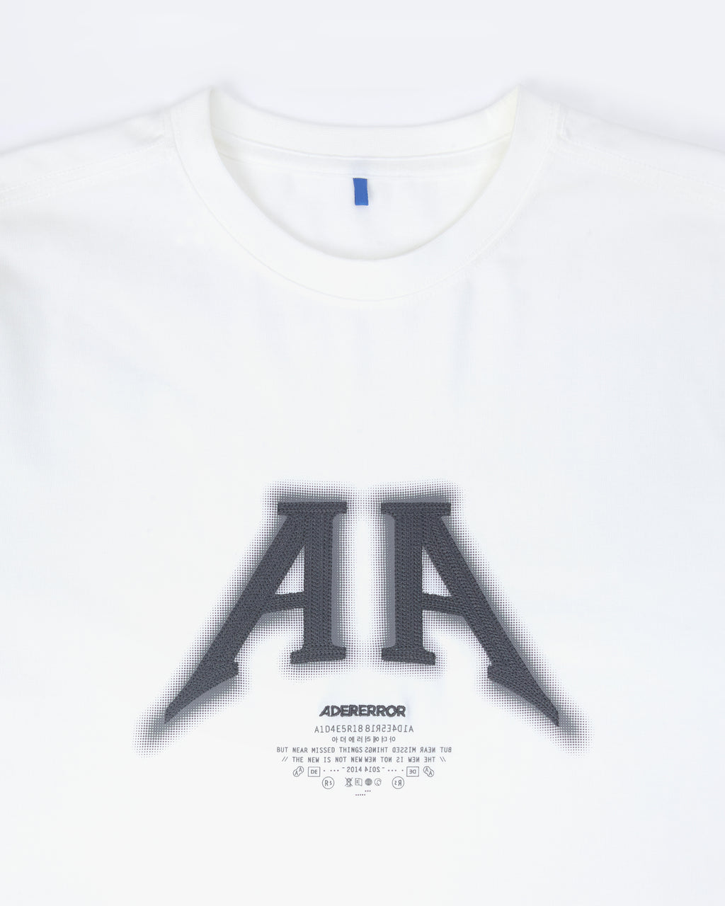 Ader Error - Nolc logo t-shirt (Off white) product image 6 | TRAB K-Fashion Australia