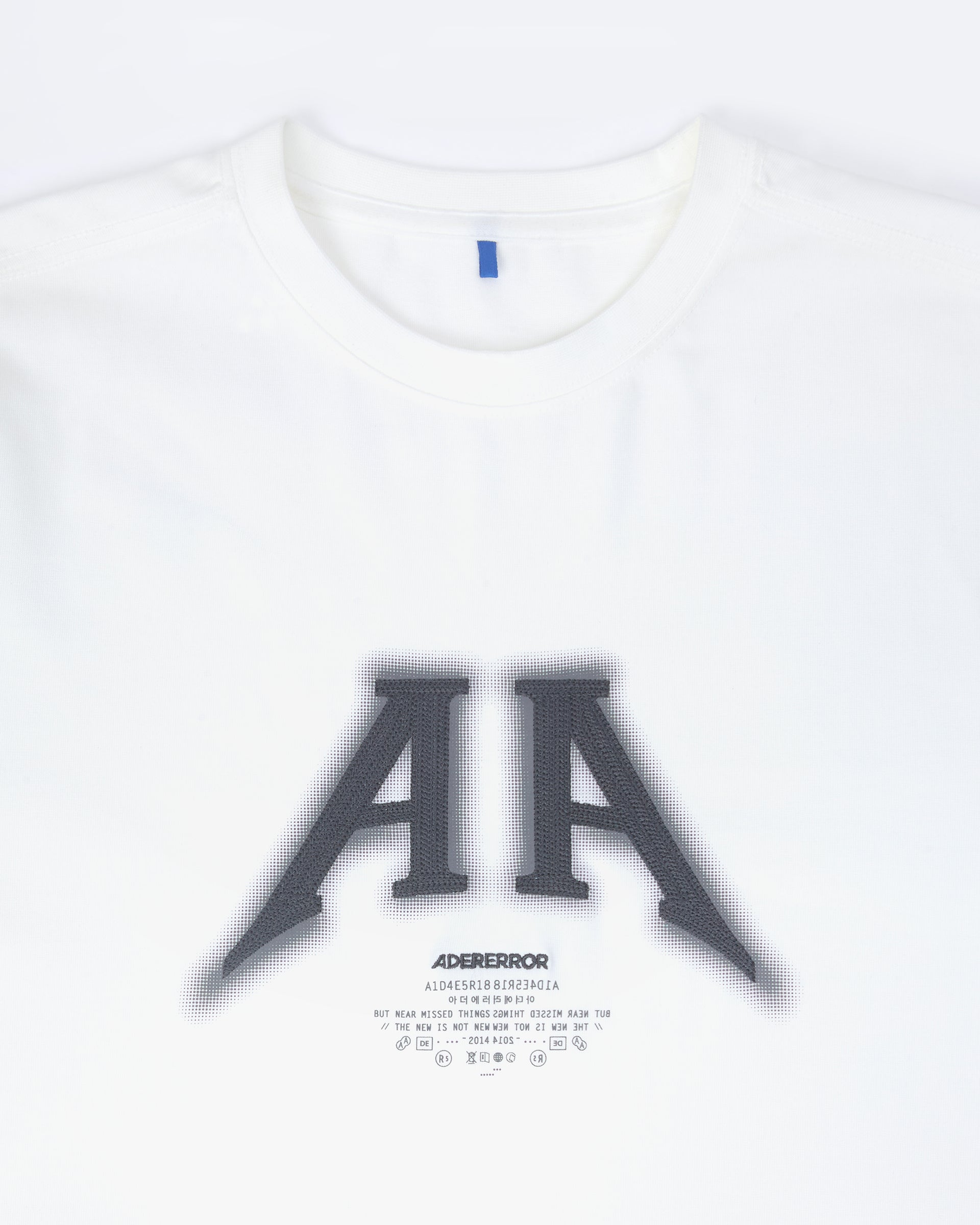 Ader Error - Nolc logo t-shirt (Off white) product image 6 | TRAB K-Fashion Australia