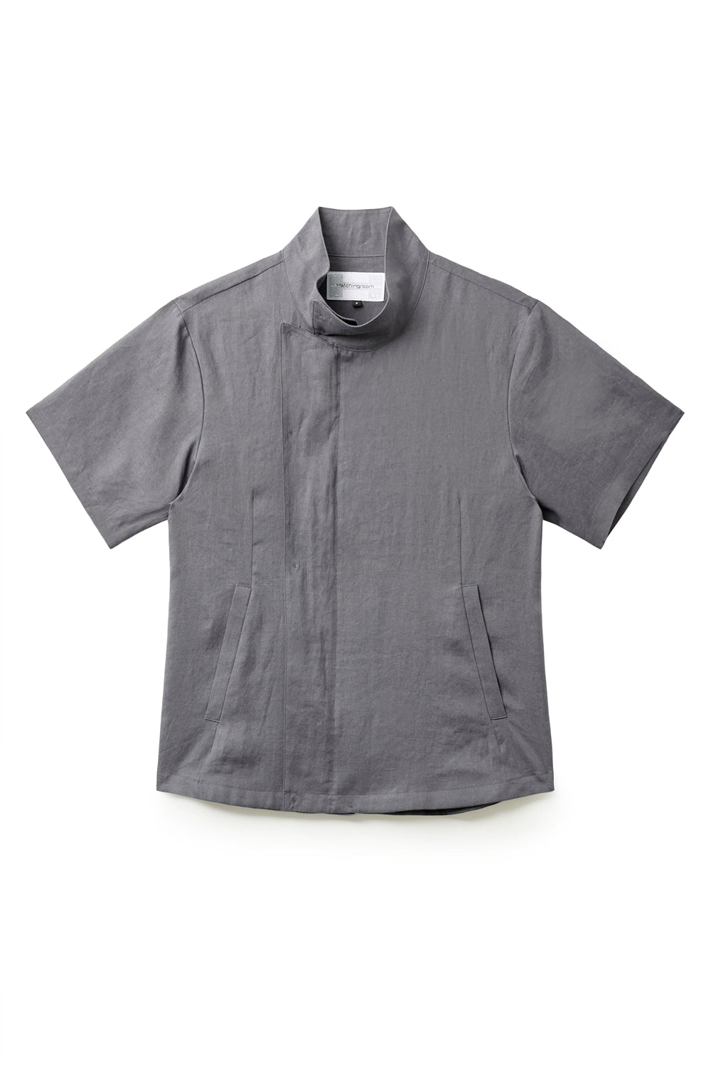 Hatchingroom - Arc Zip Shirket (Blue Grey) product image 1 | TRAB K-Fashion Australia