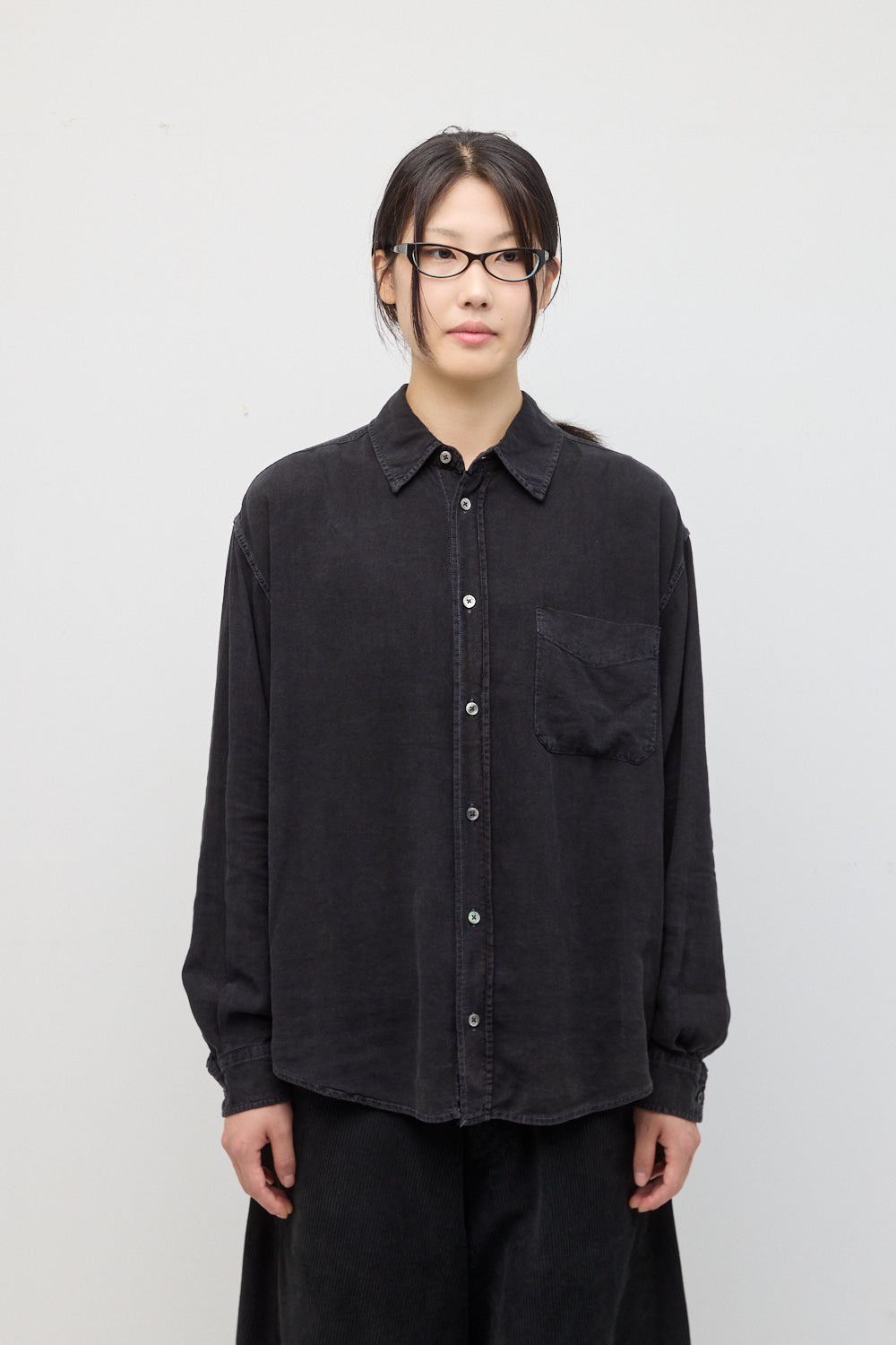 Hatchingroom - L.R Shirt (Faded Black) product image 5 | TRAB K-Fashion Australia