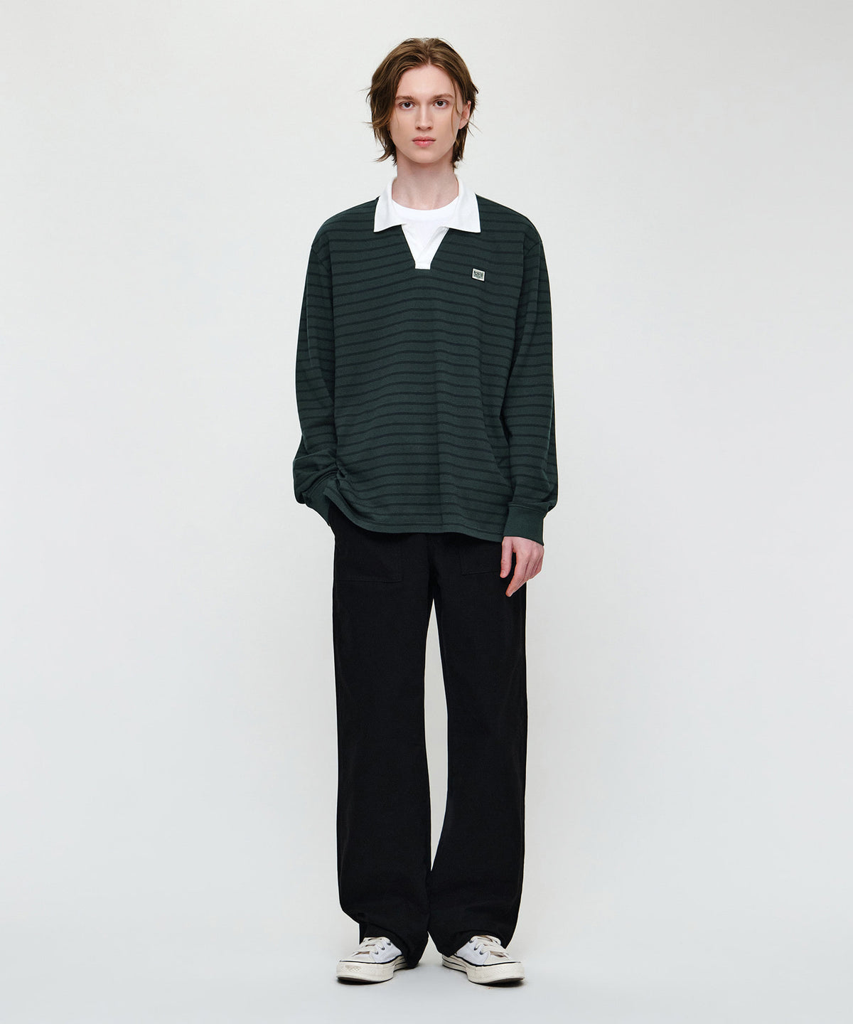 Marithe & Francois Girbaud - Cotton Work Pants (Black) product image 3 | TRAB K-Fashion Australia