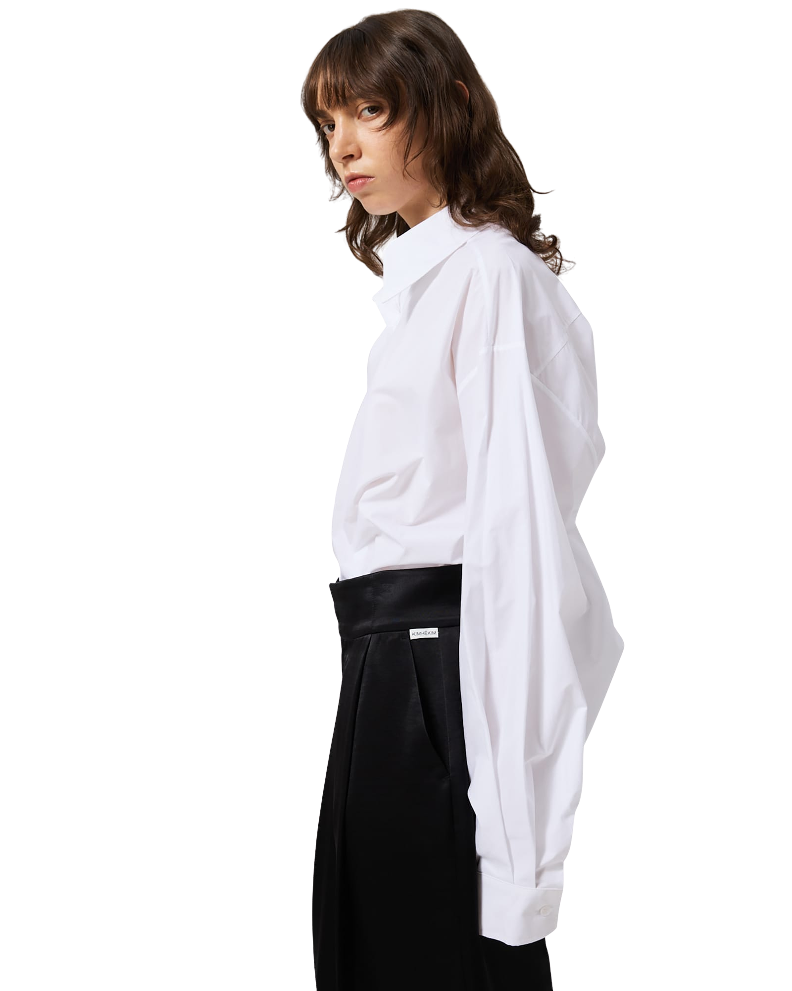 Kimhe Kim - Belted Wide Pants (Black) product image 7 | TRAB K-Fashion Australia