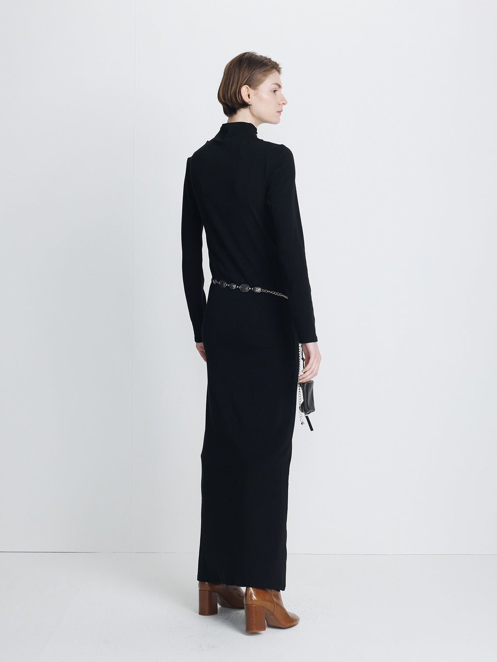 Tonywack - Draped Maxi Dress (Black) product image 3 | TRAB K-Fashion Australia