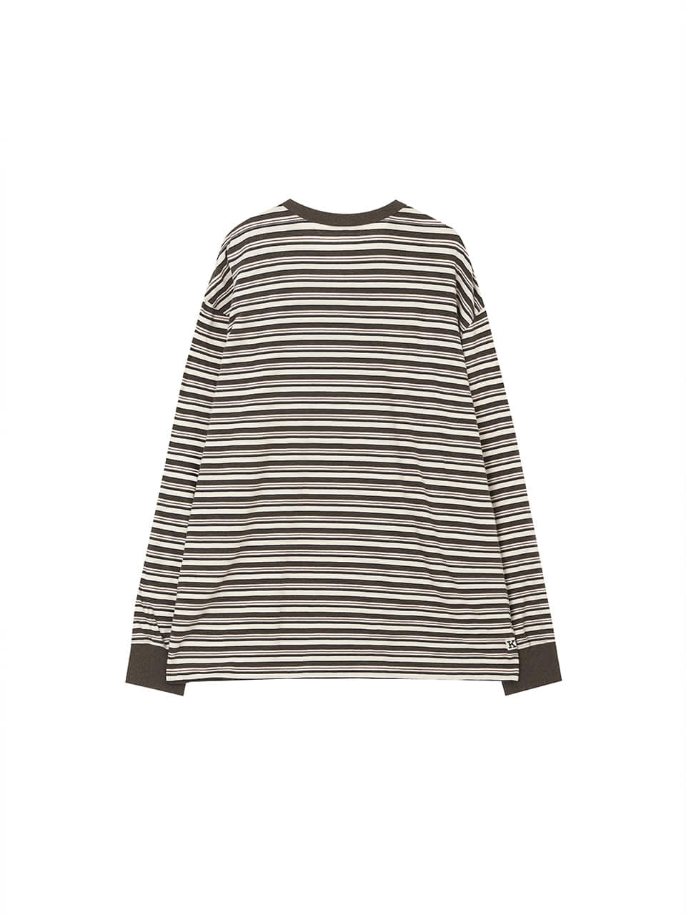 Kijun - Fresh Border Long Sleeve Tee (Ivory) product image 6 | TRAB K-Fashion Australia